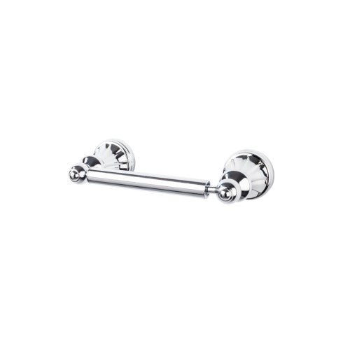 Top Knobs Hudson Bath Tissue Holder in Polished Chrome