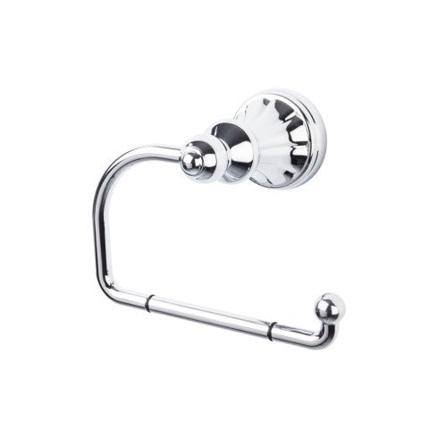 Top Knobs Hudson Bath Tissue Hook in Polished Chrome