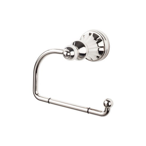 Top Knobs Hudson Bath Tissue Hook in Polished Nickel