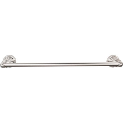 Top Knobs Hudson Bath Towel Bar 24" in Brushed Satin Nickel