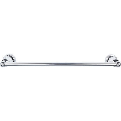 Top Knobs Hudson Bath Towel Bar 24" in Polished Chrome