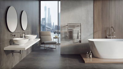 35.5"x19" Sorano Electric Towel Warmer