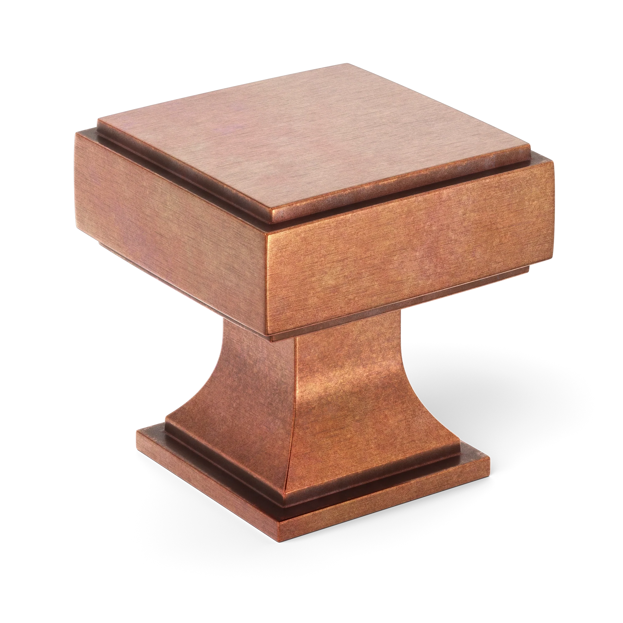 Armac Martin Jefferson Cabinet Knob in 25mm / Aged Copper
