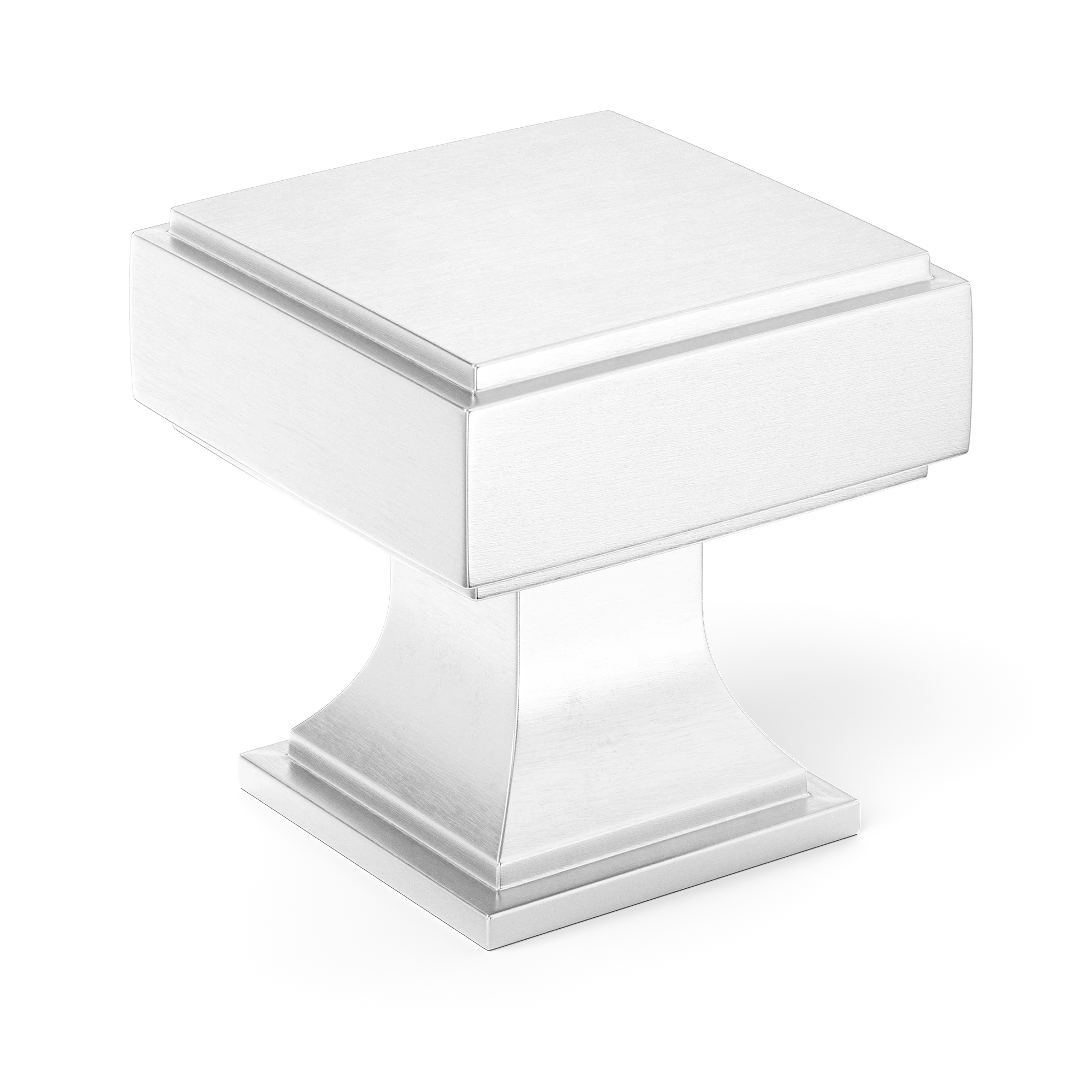 Armac Martin Jefferson Cabinet Knob in 25mm / Satin Chrome Plate
