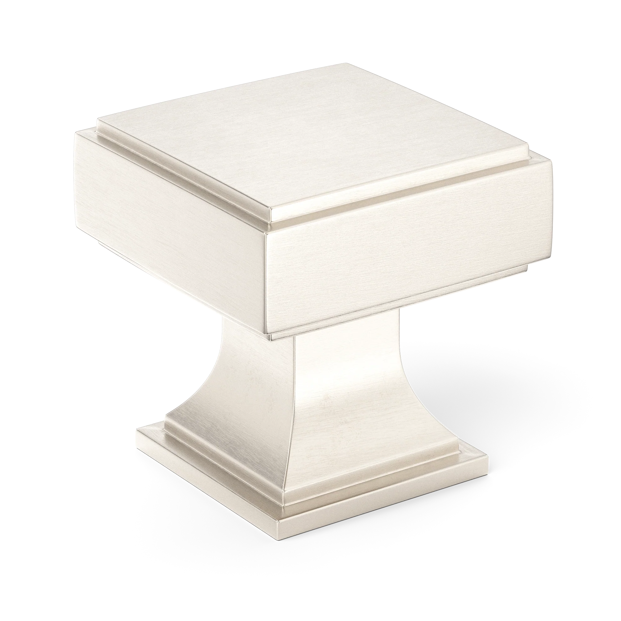 Armac Martin Jefferson Cabinet Knob in 25mm / Satin Nickel Plate