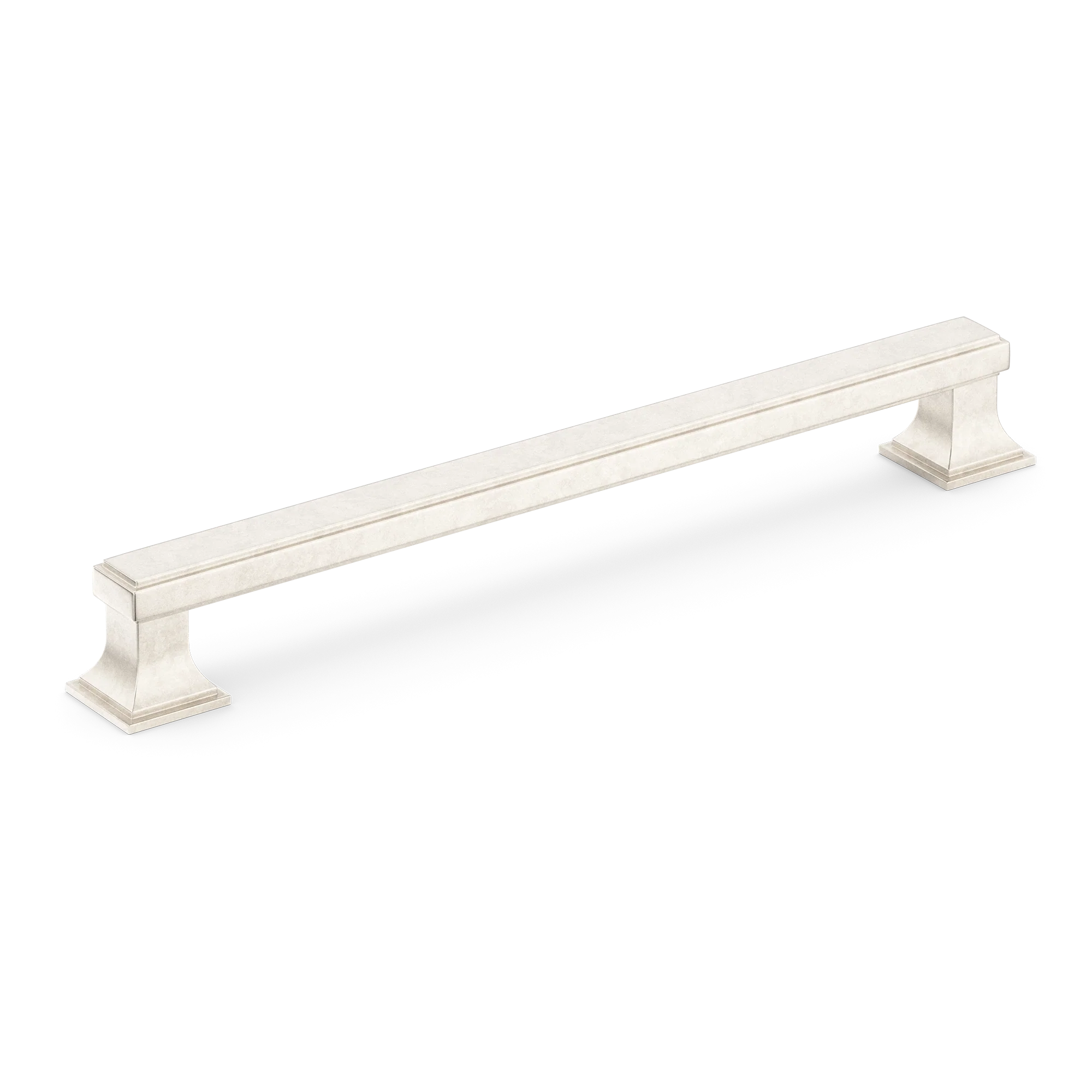 Armac Martin Jefferson Cabinet Handle in 96mm / Barrelled Nickel Plate