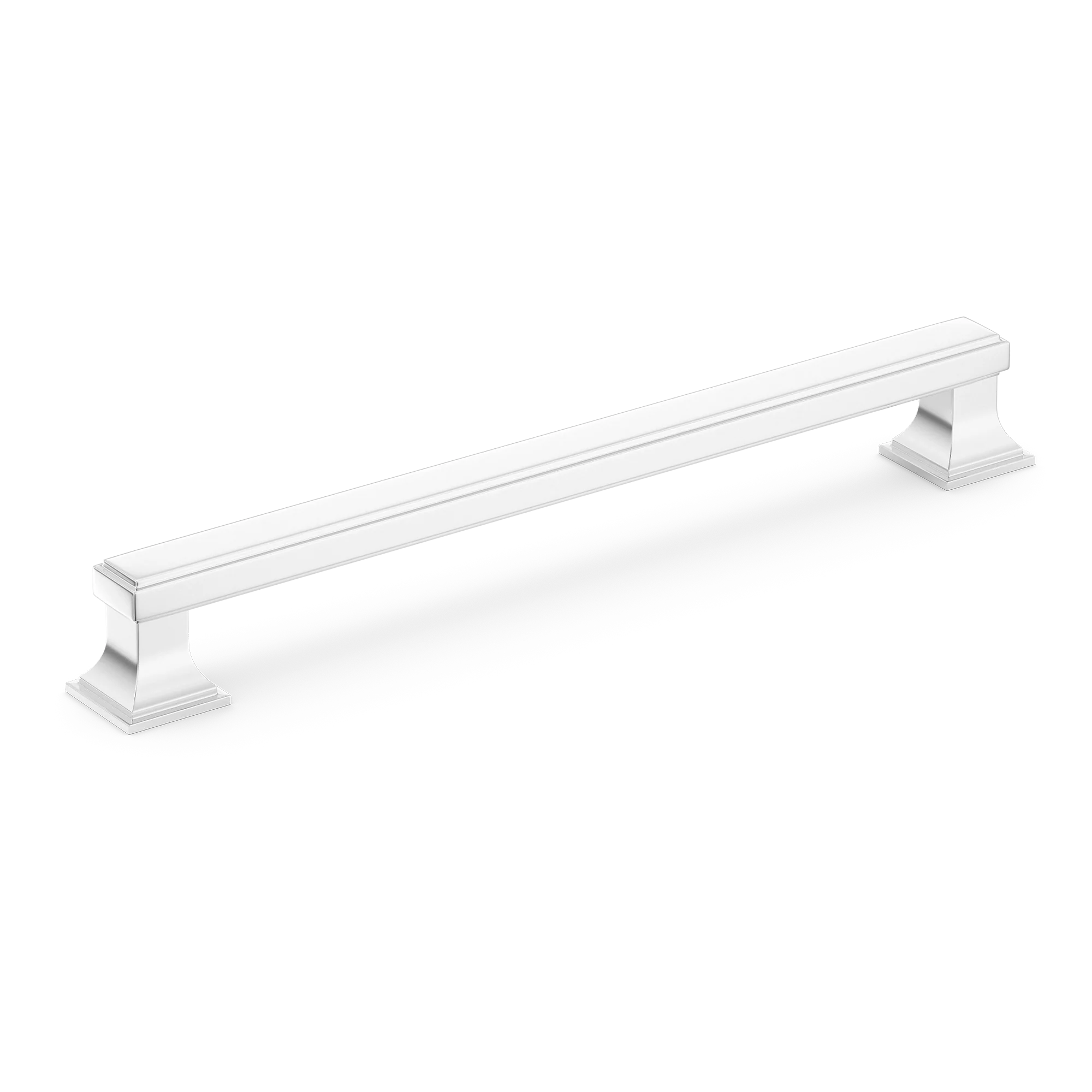 Armac Martin Jefferson Cabinet Handle in 96mm / Polished Chrome Plate