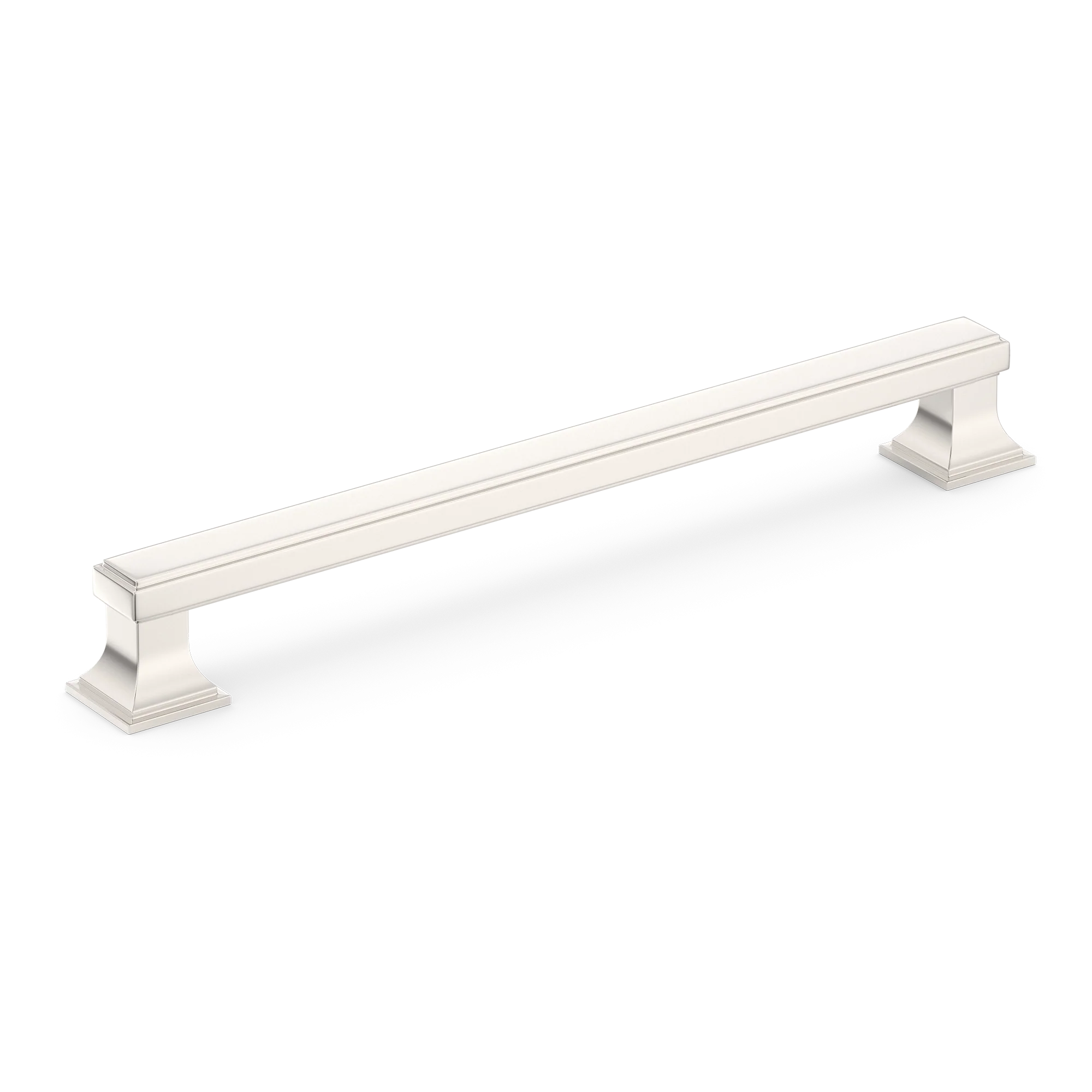 Armac Martin Jefferson Cabinet Handle in 96mm / Polished Nickel Plate