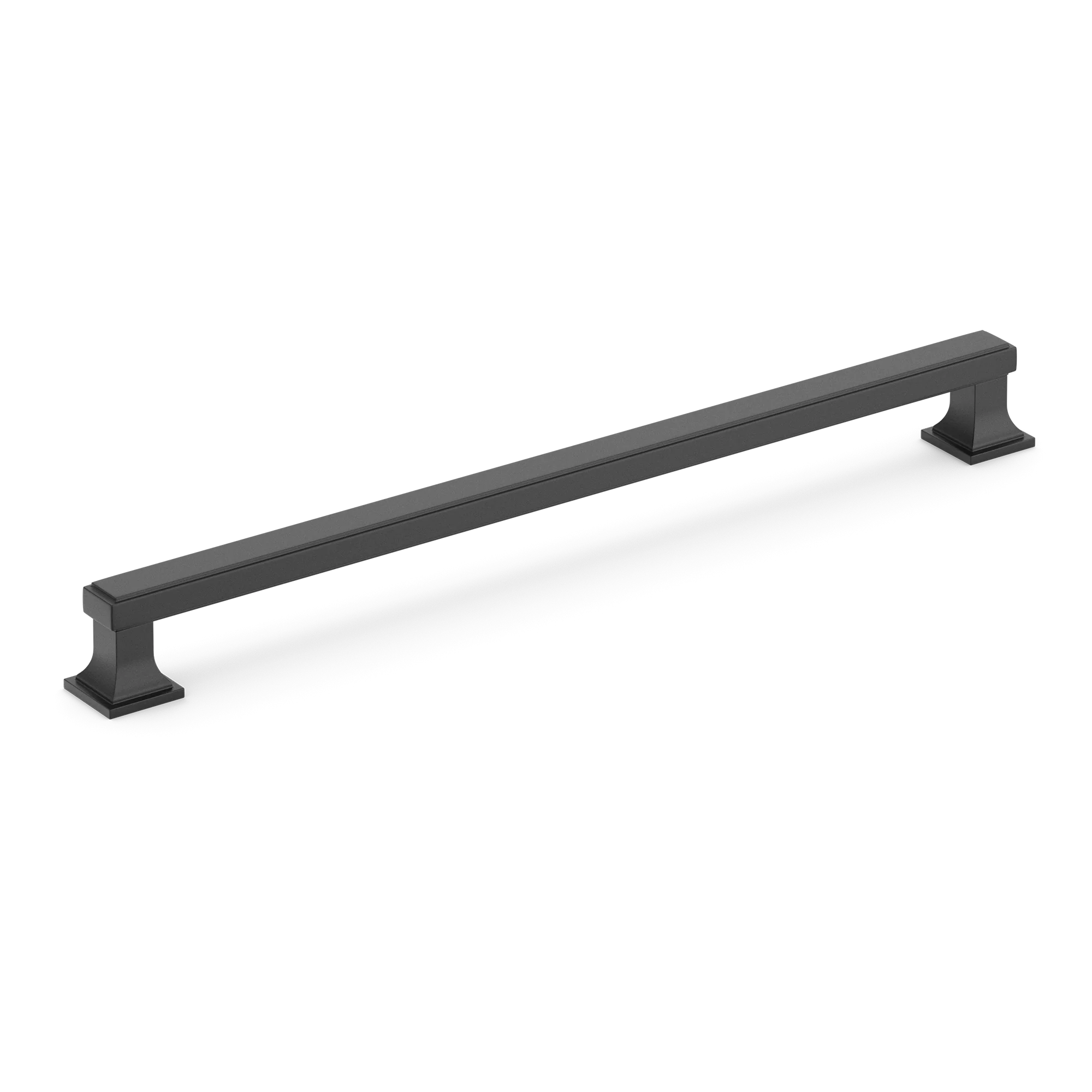 Armac Martin Jefferson Appliance Pull in 368mm / Matt Black Lacquered