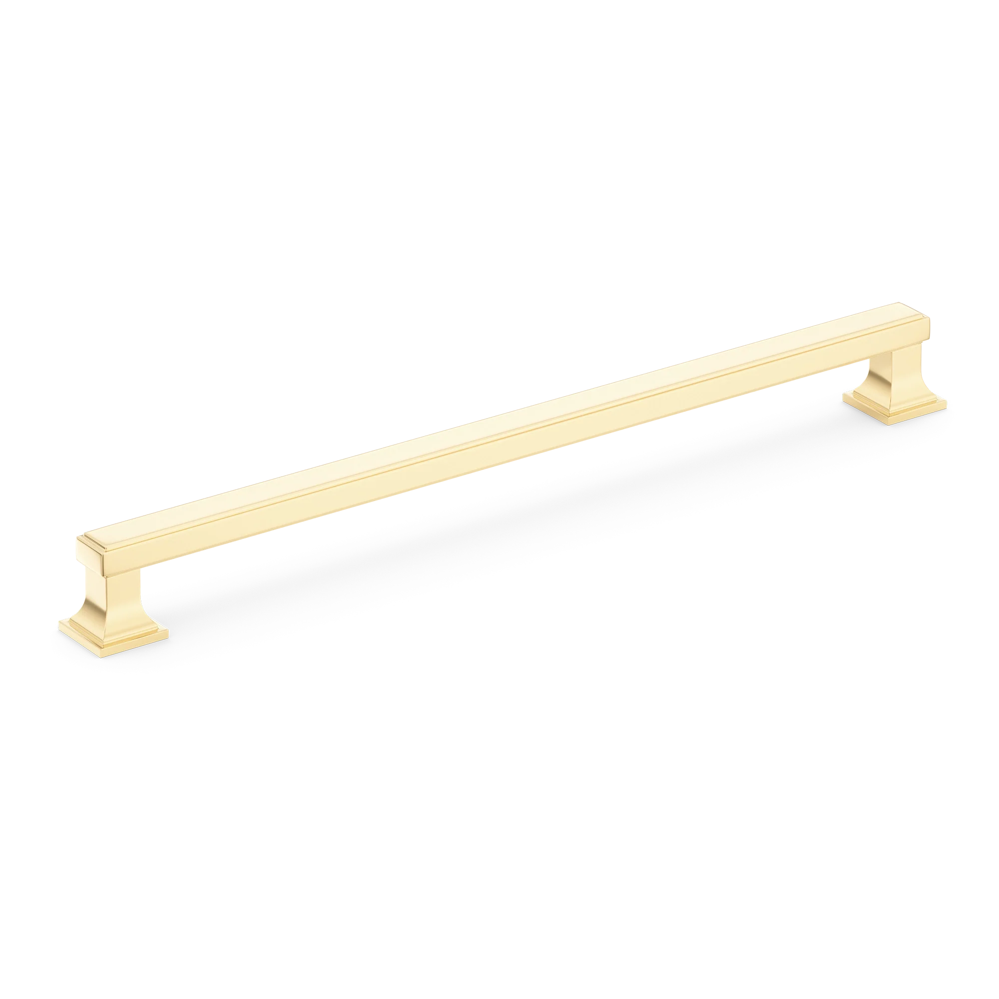 Armac Martin Jefferson Appliance Pull in 368mm / Polished Brass Unlacquered