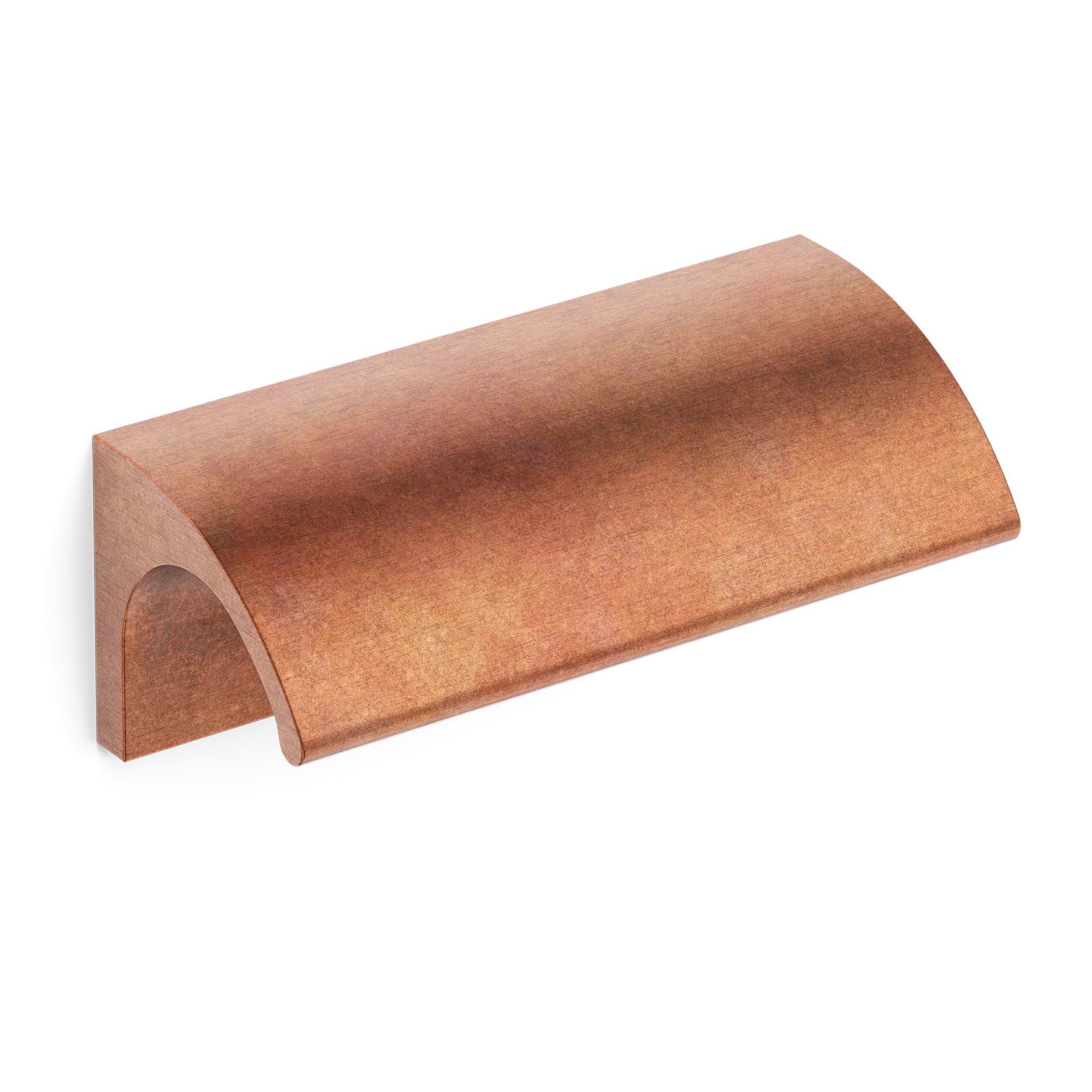 Armac Martin Jaspette Finger Pull in 50mm / Aged Copper