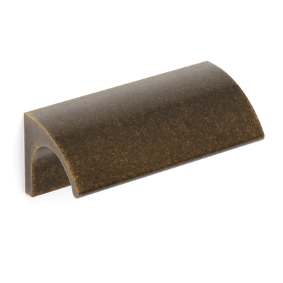 Armac Martin Jaspette Finger Pull in 50mm / Dark Aged Brass