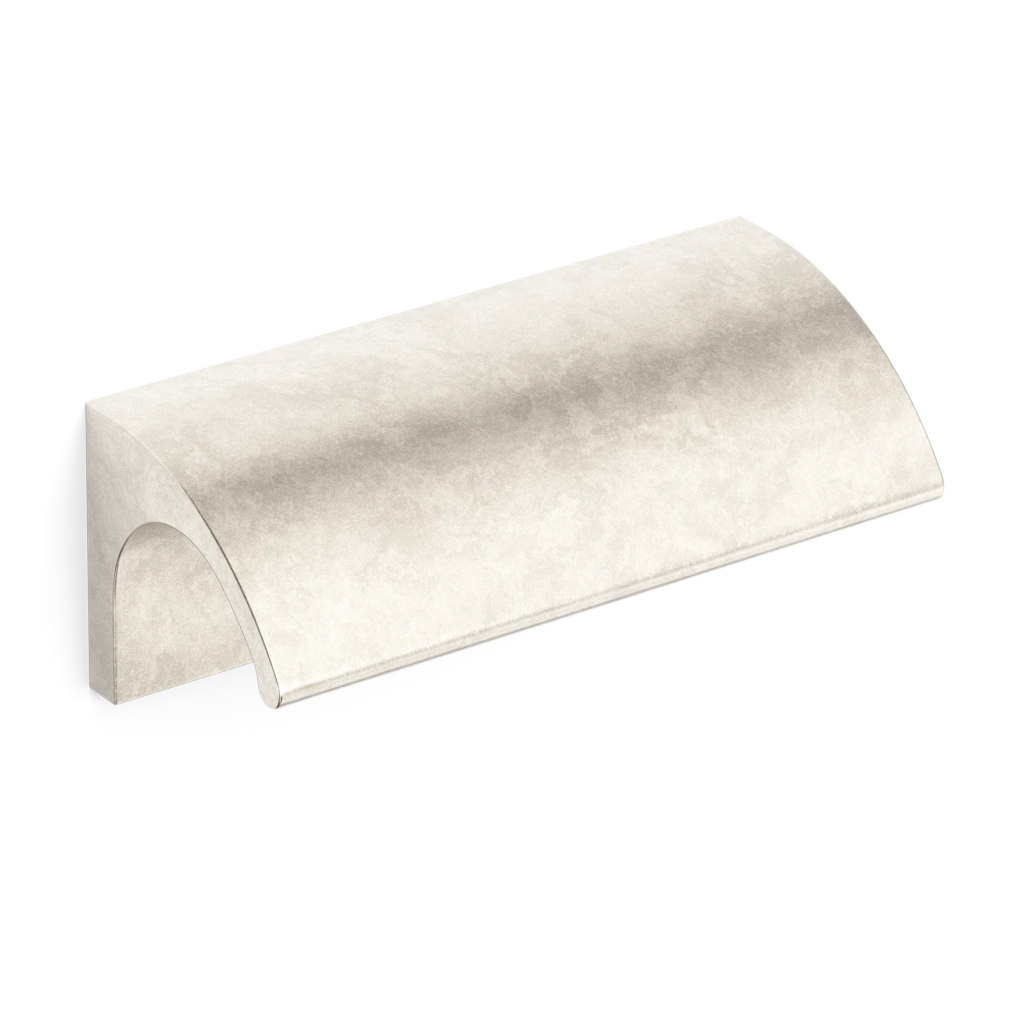 Armac Martin Jaspette Finger Pull in 50mm / Barrelled Nickel Plate
