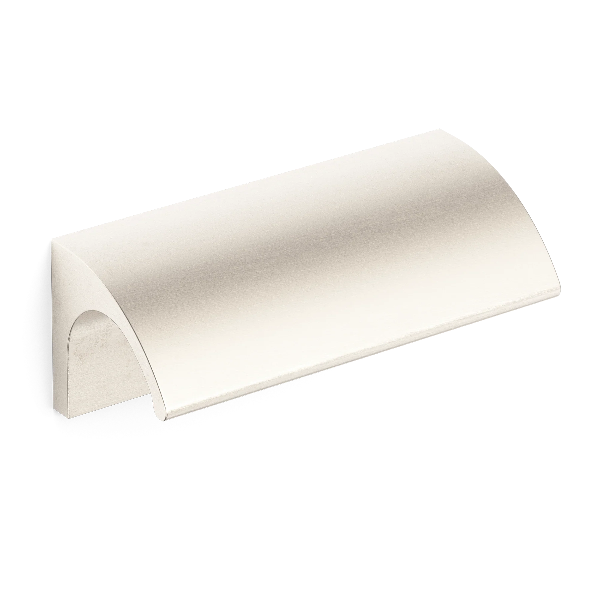 Armac Martin Jaspette Finger Pull in 50mm / Satin Nickel Plate