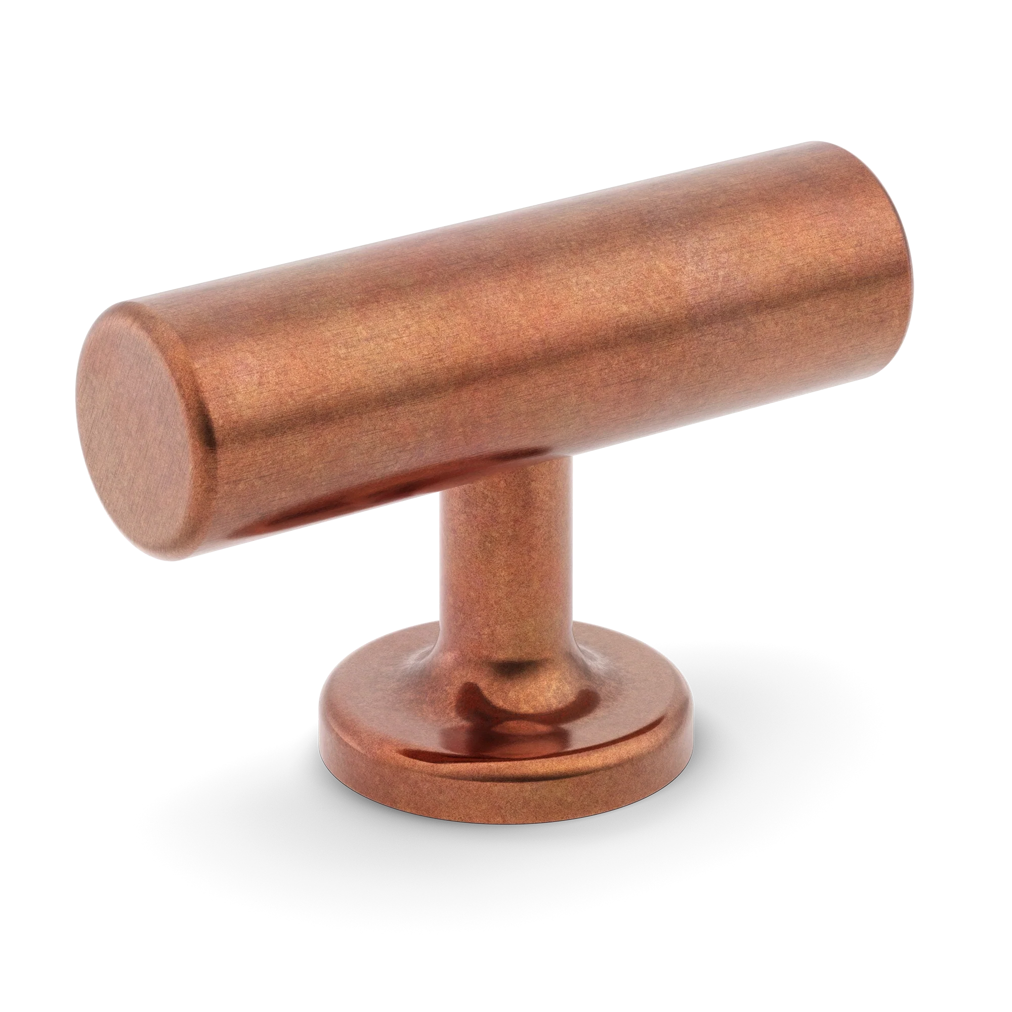 Armac Martin Kingsheath T-bar Handle in 55mm / Aged Copper