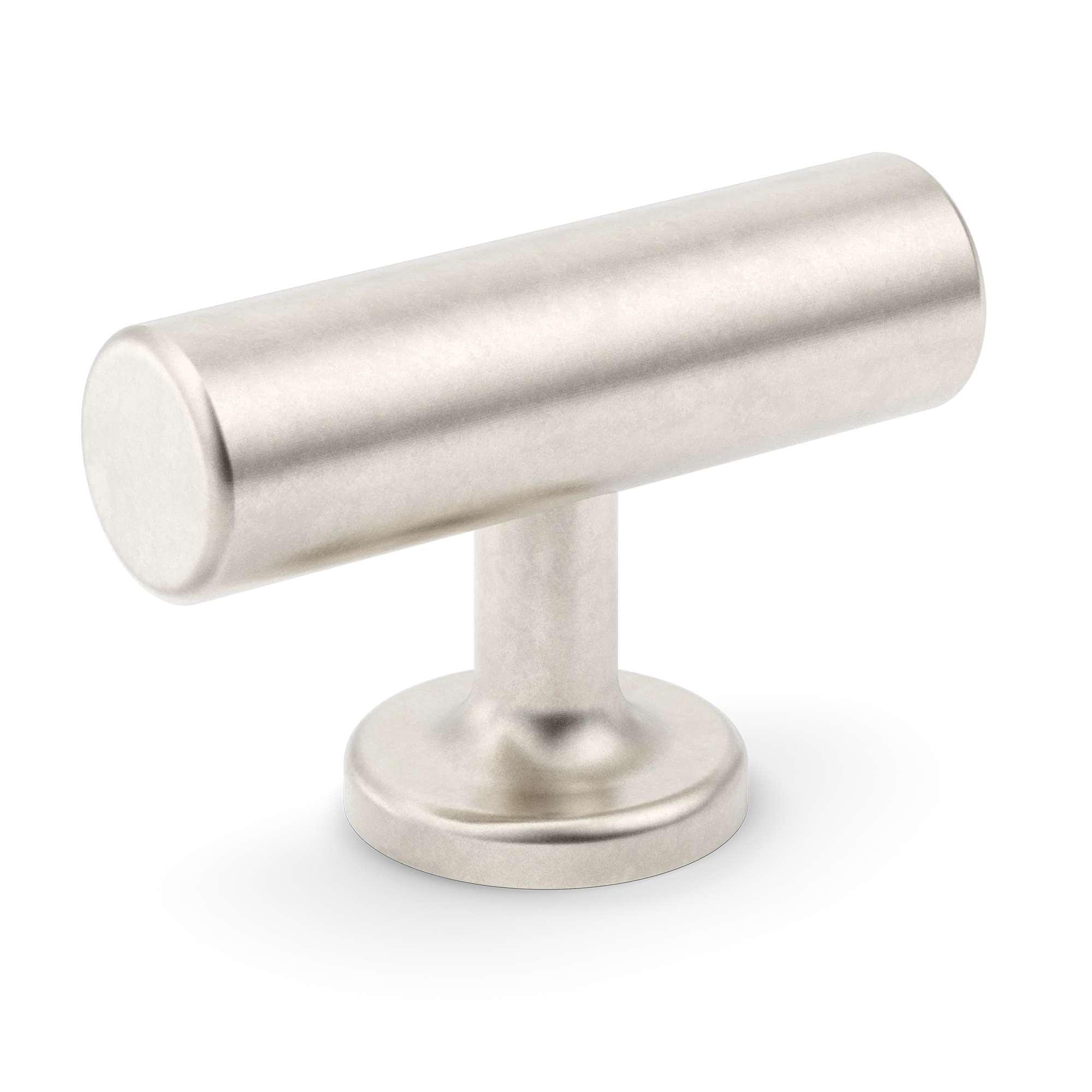 Armac Martin Kingsheath T-bar Handle in 55mm / Barrelled Nickel Plate