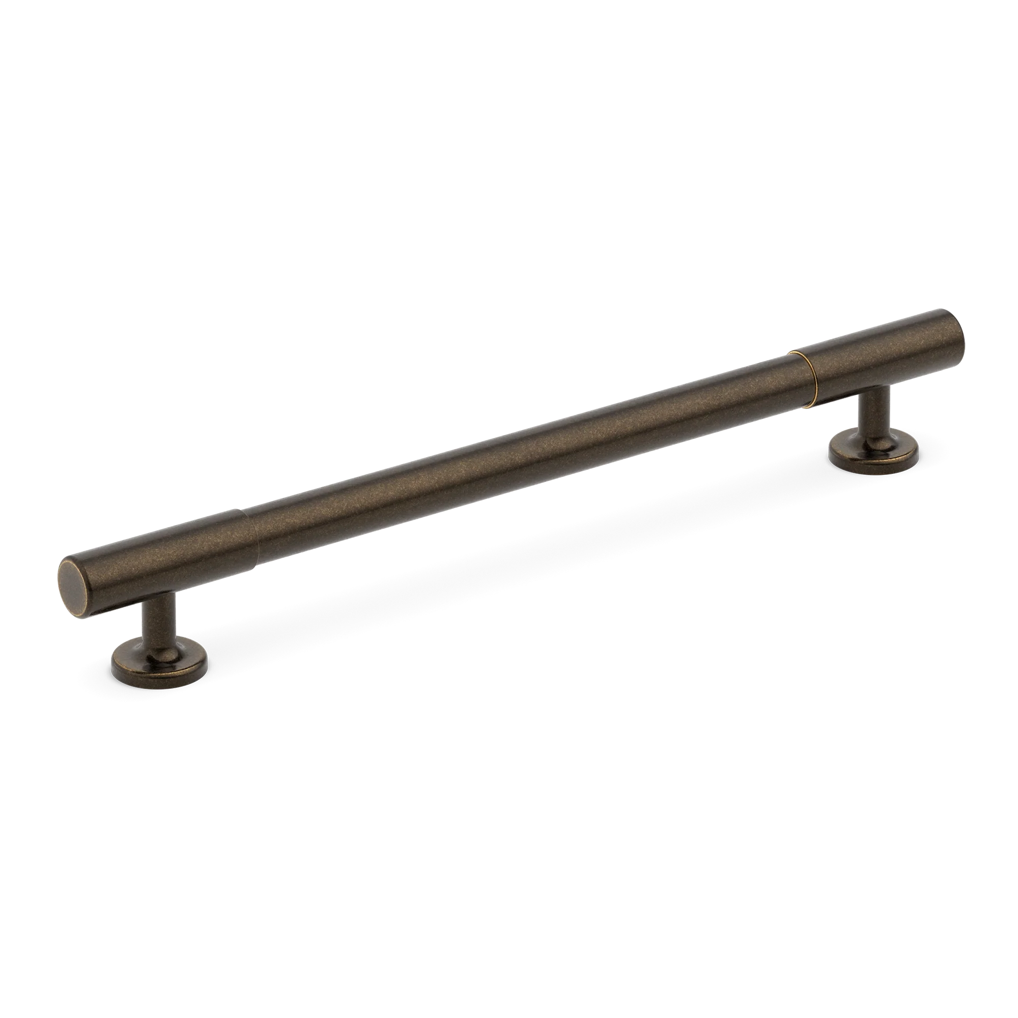 Armac Martin Kingsheath Cabinet Handle in 128mm / Dark Aged Brass