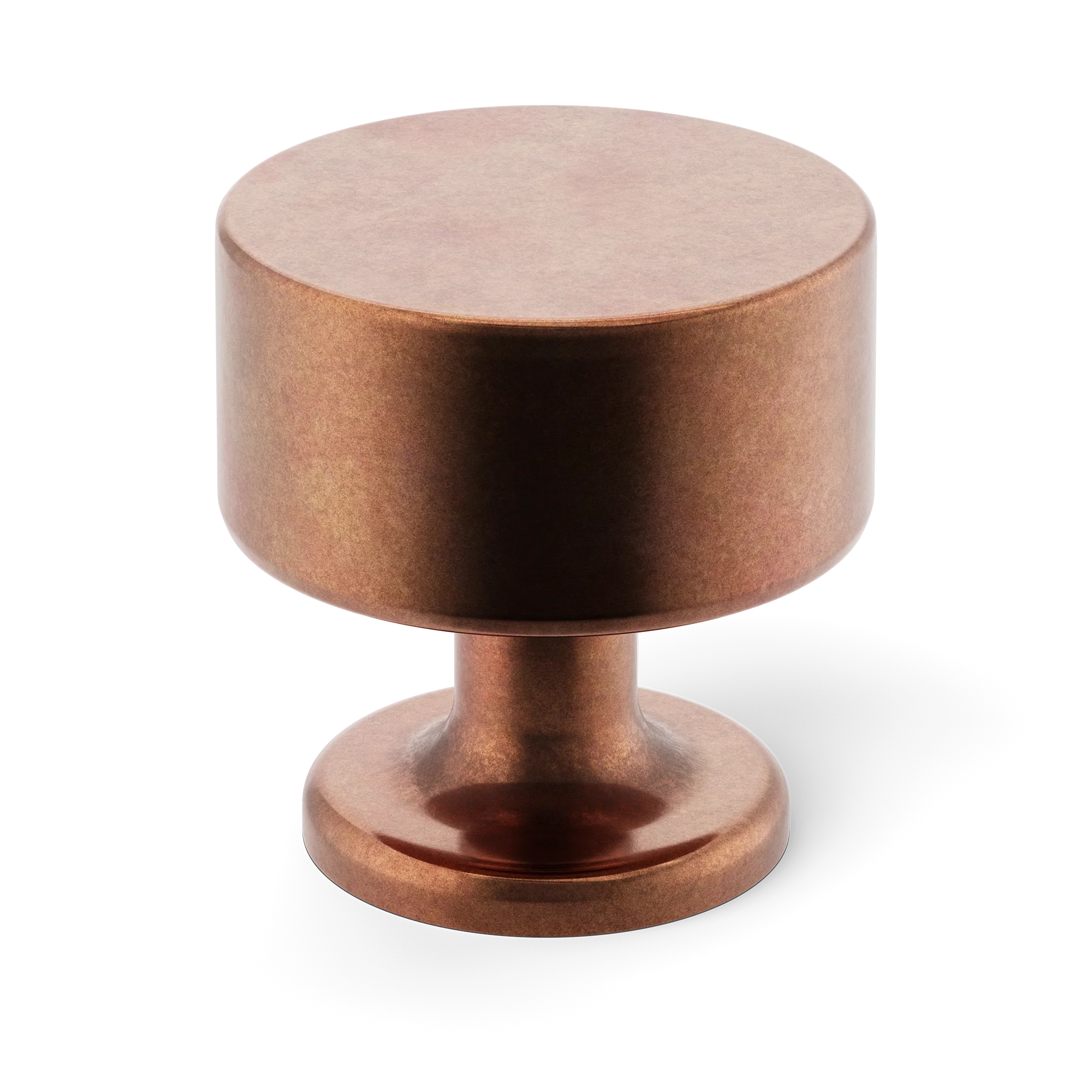 Armac Martin Kingsheath Cabinet Knob in 32mm / Aged Copper