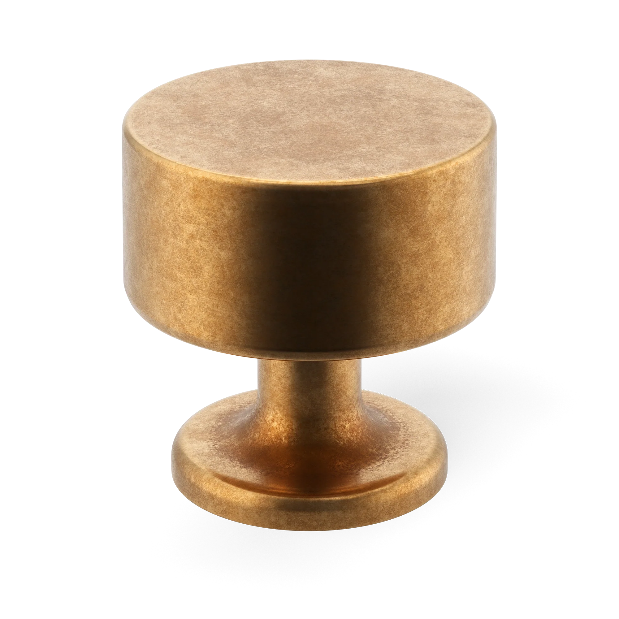 Armac Martin Kingsheath Cabinet Knob in 32mm / Burnished Brass