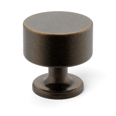 Armac Martin Kingsheath Cabinet Knob in 32mm / Dark Aged Brass