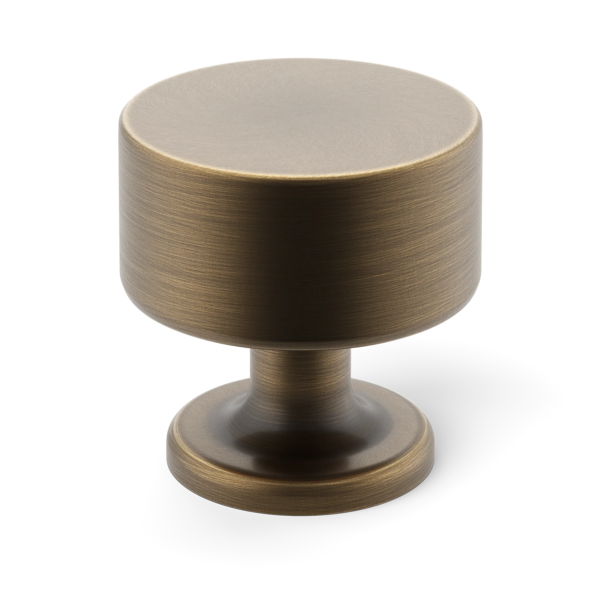 Armac Martin Kingsheath Cabinet Knob in 32mm / Satin Antique Satin Lacquered