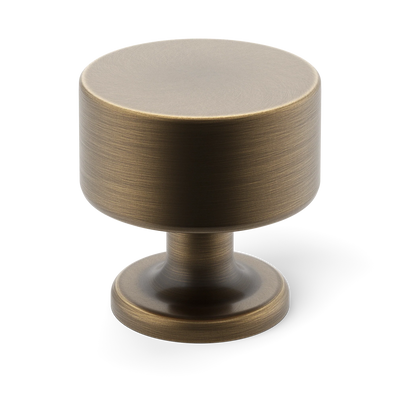 Armac Martin Kingsheath Cabinet Knob in 32mm / Satin Antique Satin Lacquered