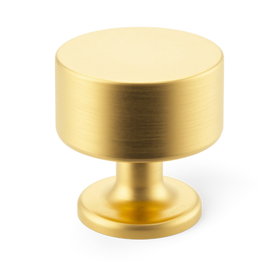 Armac Martin Kingsheath Cabinet Knob in 32mm / Satin Brass Lacquered