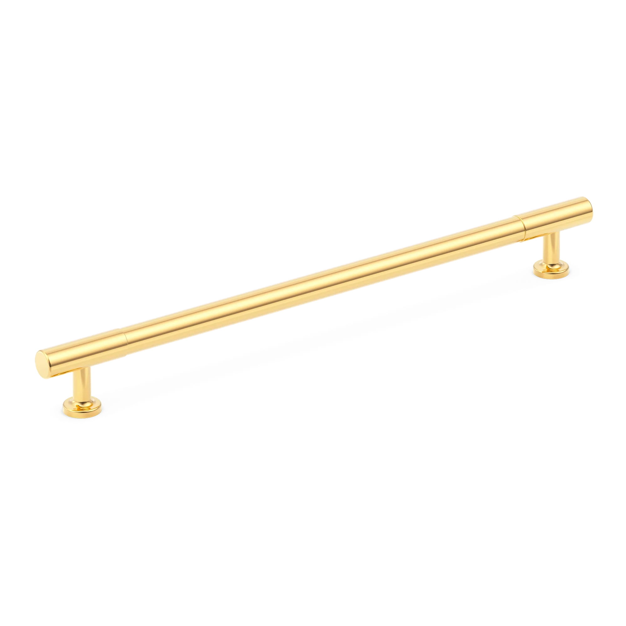 Armac Martin Kingsheath Appliance Pull in 384mm / Polished Brass Lacquered