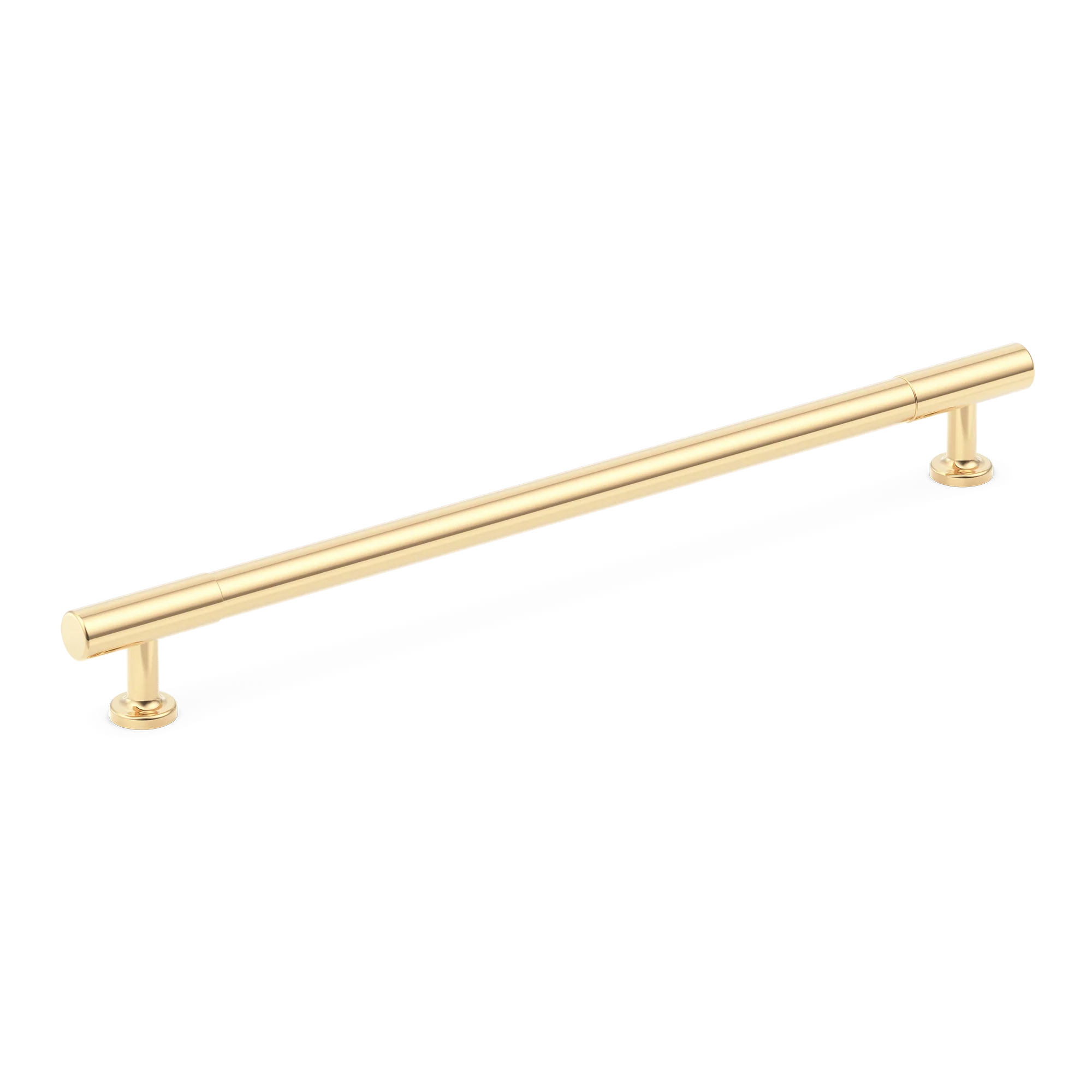 Armac Martin Kingsheath Appliance Pull in 384mm / Polished Brass Unlacquered