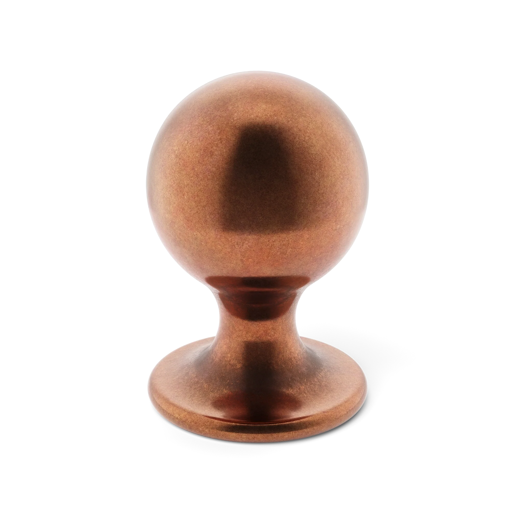 Armac Martin Latchford Cabinet Knob in 25mm / Aged Copper