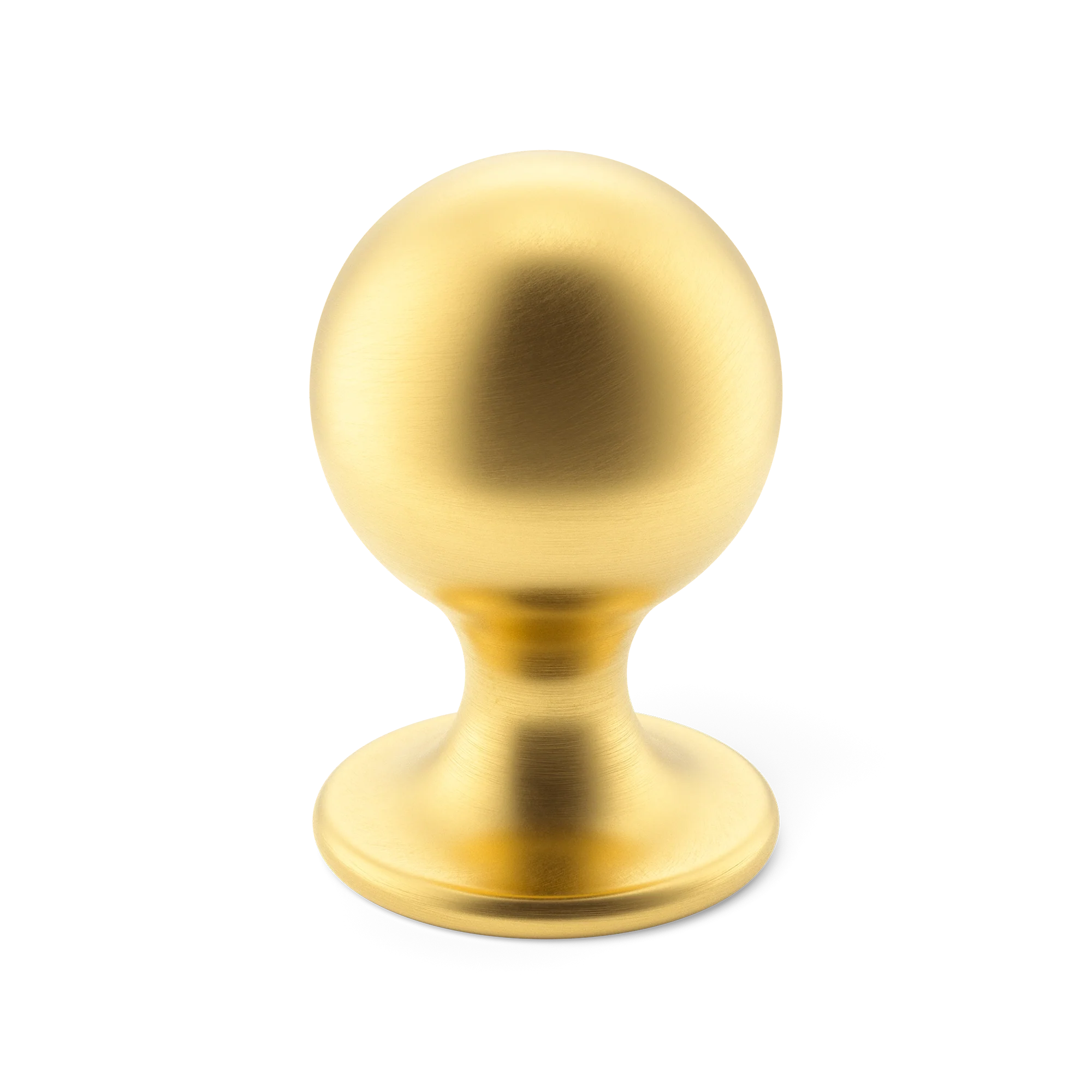 Armac Martin Latchford Cabinet Knob in 25mm / Satin Brass Lacquered