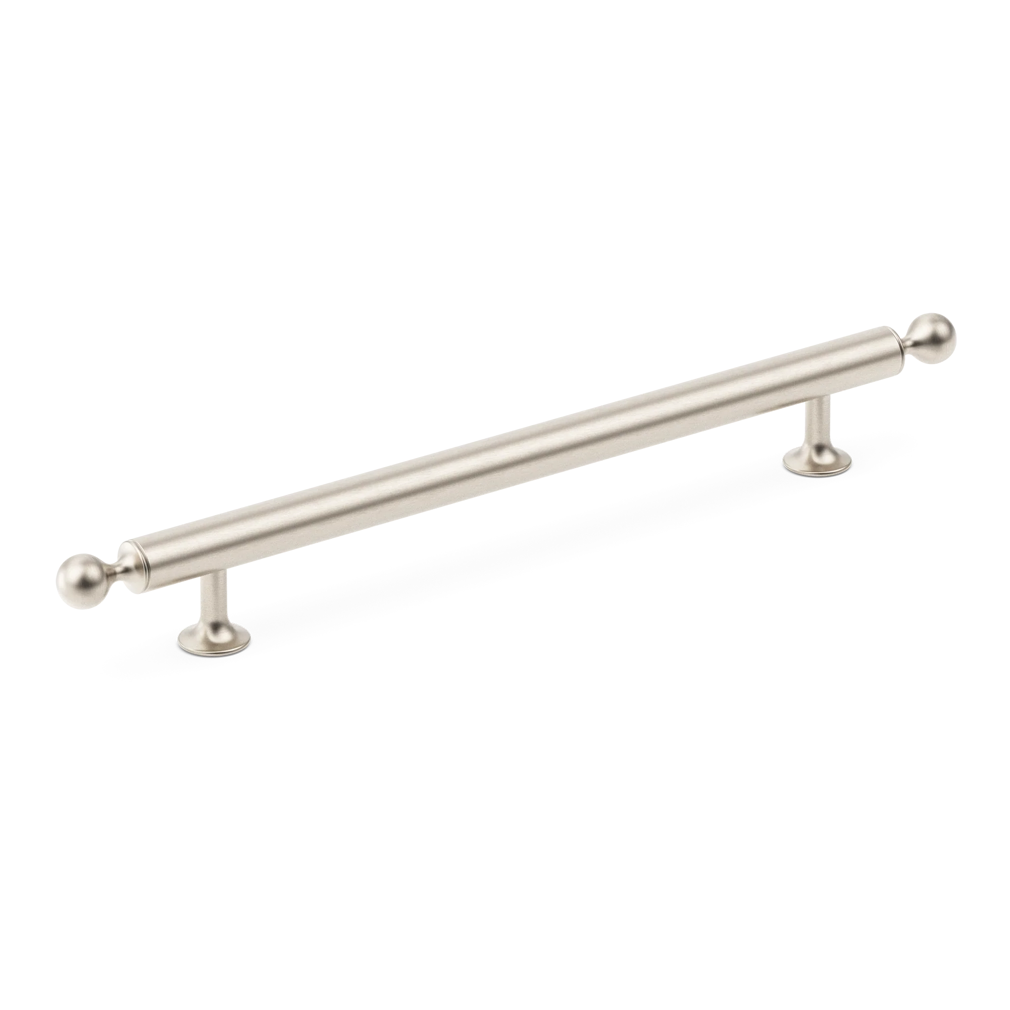 Armac Martin Latchford Cabinet Handle in 96mm / Satin Nickel Plate
