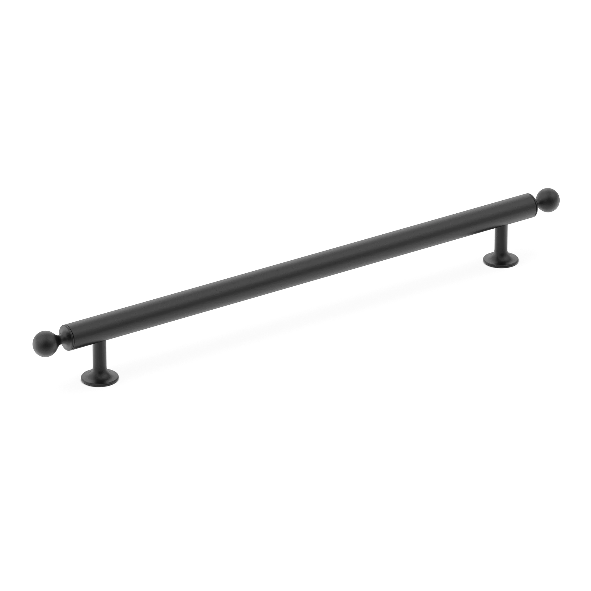 Armac Martin Latchford Appliance Pull in 368mm / Matt Black Lacquered