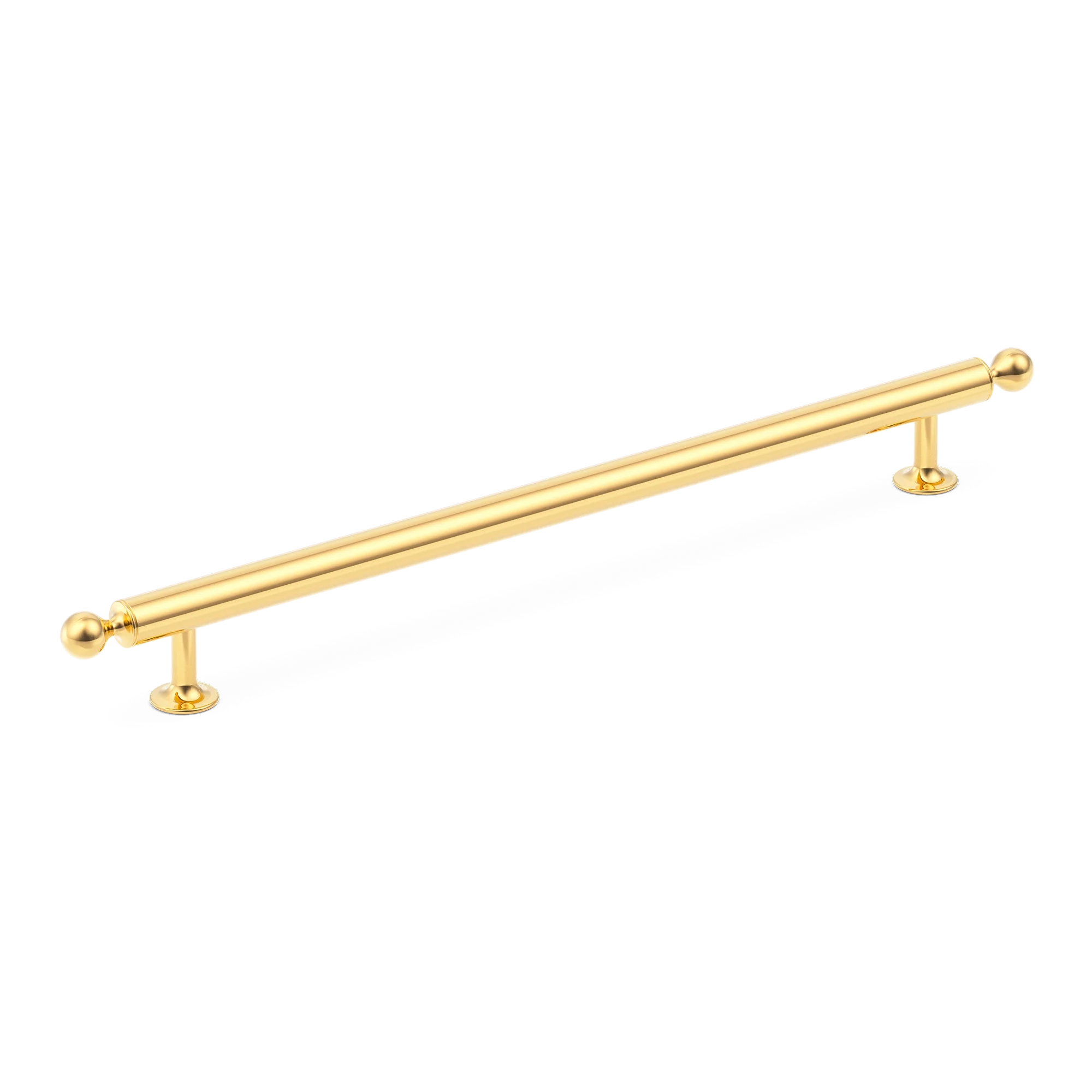 Armac Martin Latchford Appliance Pull in 368mm / Polished Brass Lacquered