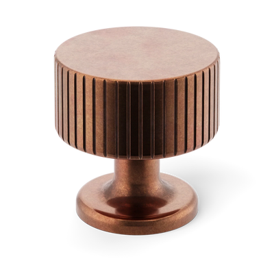 Armac Martin Leebank Cabinet Knob in 32mm / Aged Copper