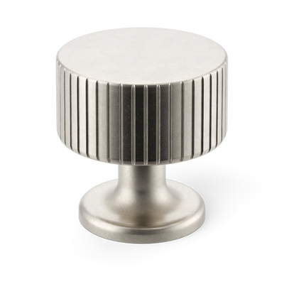 Armac Martin Leebank Cabinet Knob in 32mm / Barrelled Nickel Plate