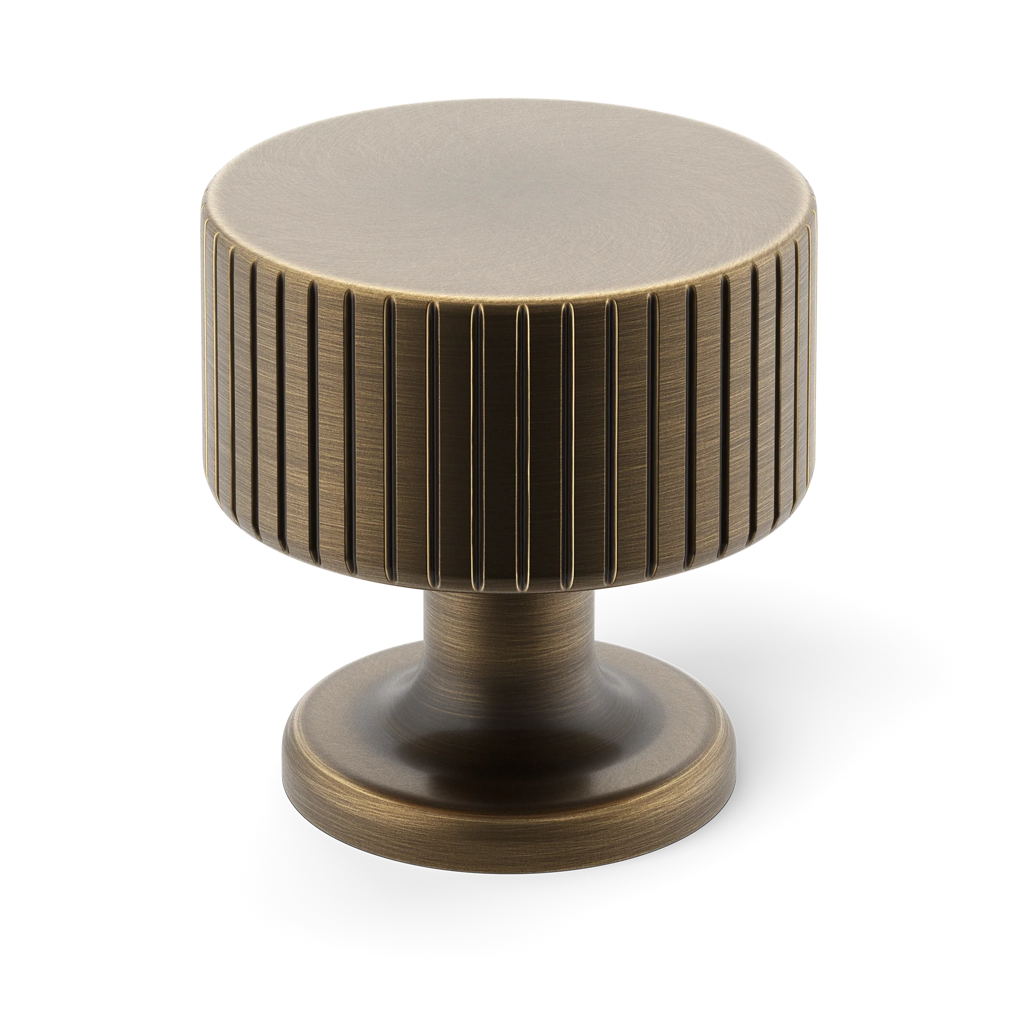 Armac Martin Leebank Cabinet Knob in 32mm / Satin Antique Satin Lacquered
