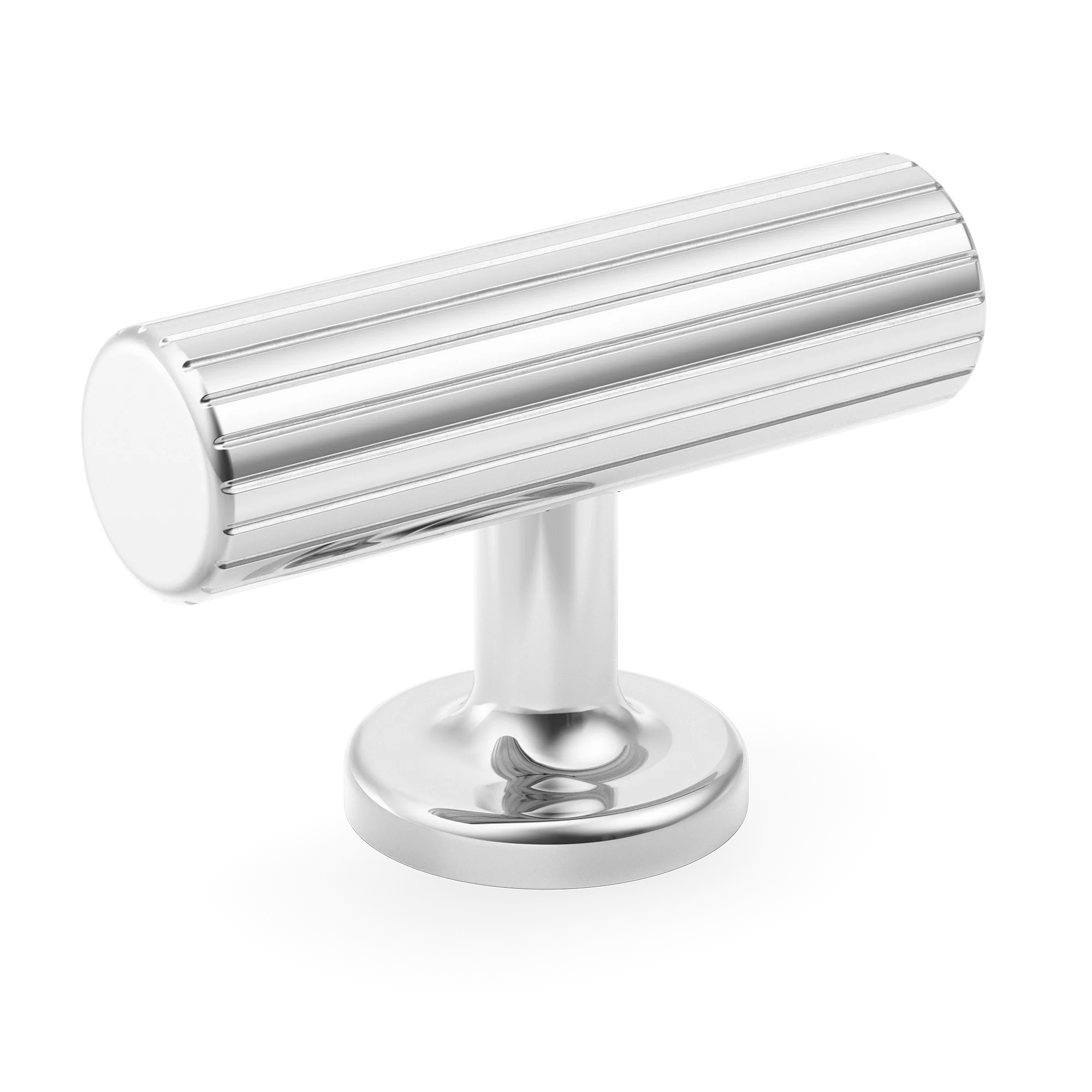 Armac Martin Leebank T-bar Handle in 55mm / Polished Chrome Plate