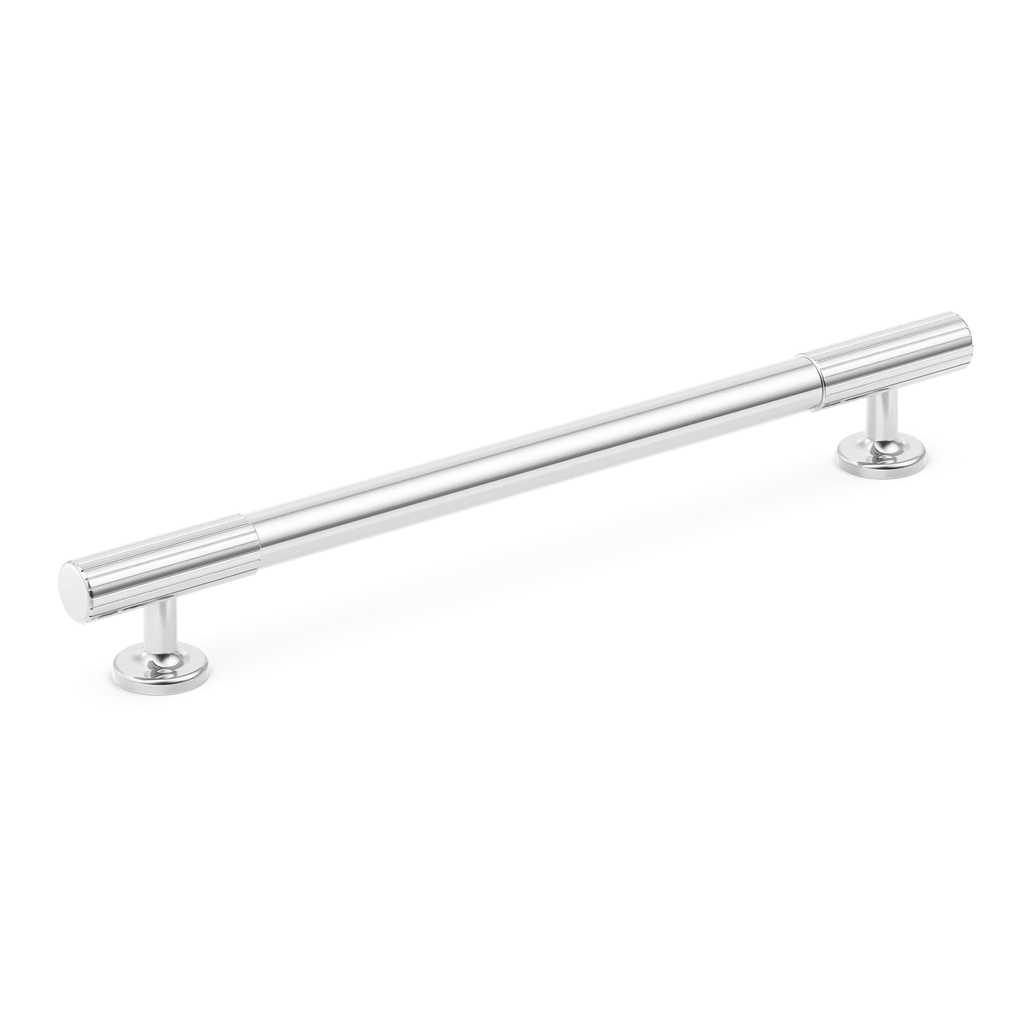 Armac Martin Leebank Cabinet Handle in 128mm / Polished Chrome Plate