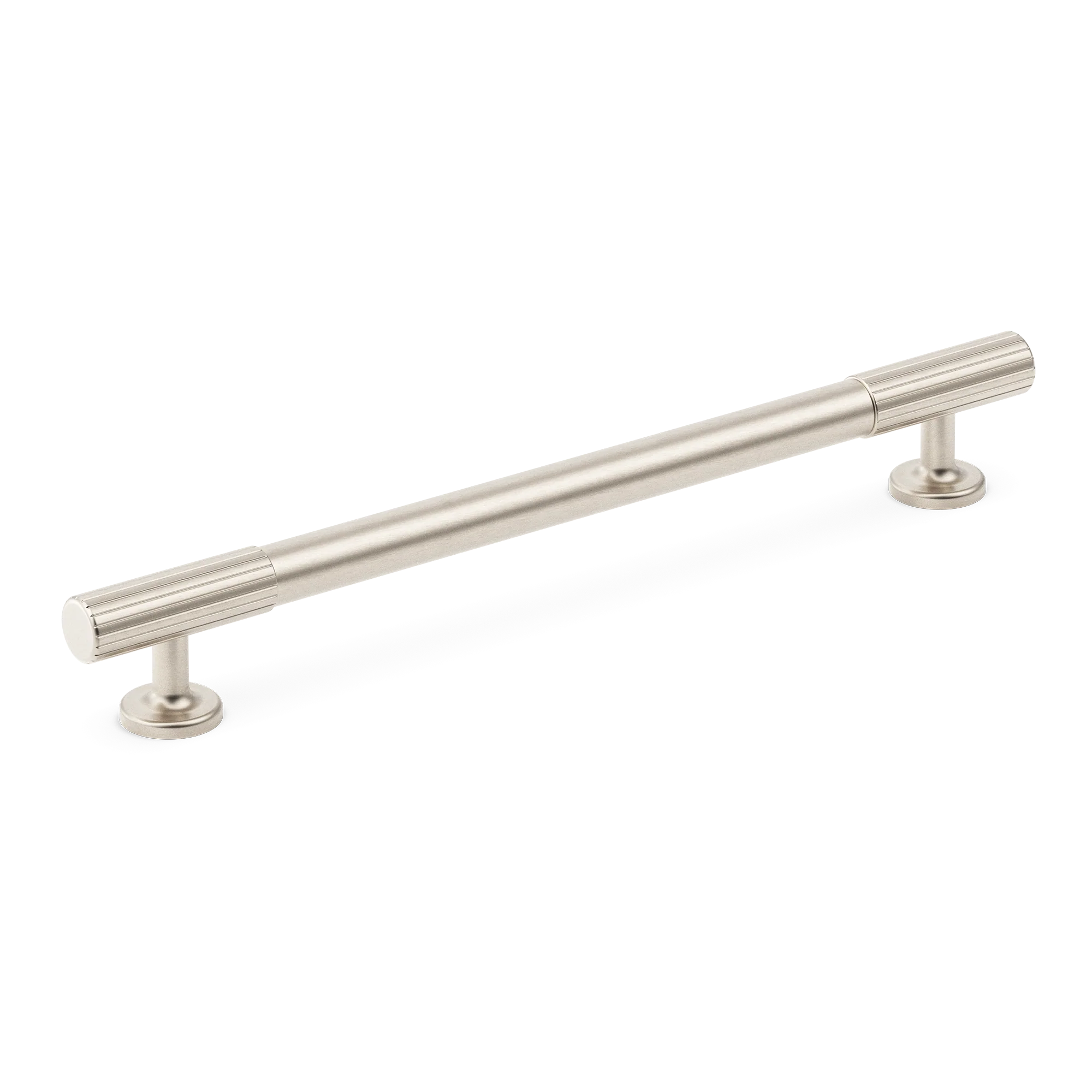Armac Martin Leebank Cabinet Handle in 128mm / Satin Nickel Plate