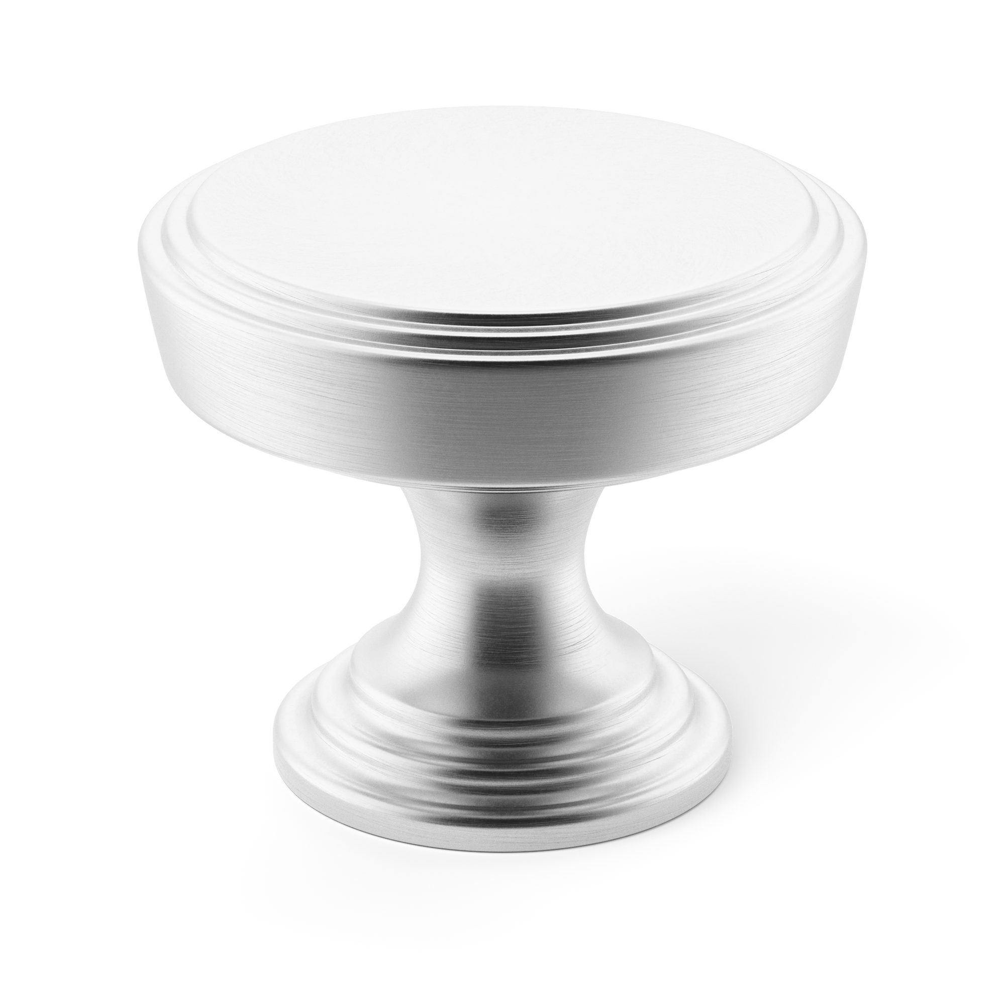 Armac Martin Lincoln Cabinet Knob in 25mm / Satin Chrome Plate