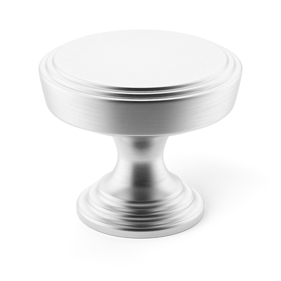 Armac Martin Lincoln Cabinet Knob in 25mm / Satin Chrome Plate