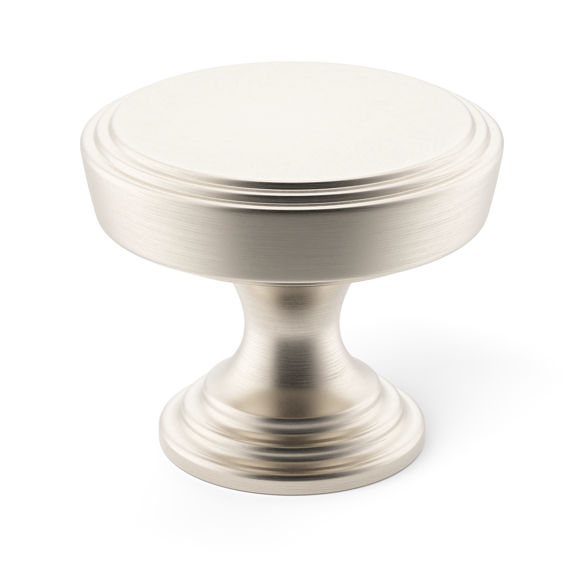 Armac Martin Lincoln Cabinet Knob in 25mm / Satin Nickel Plate
