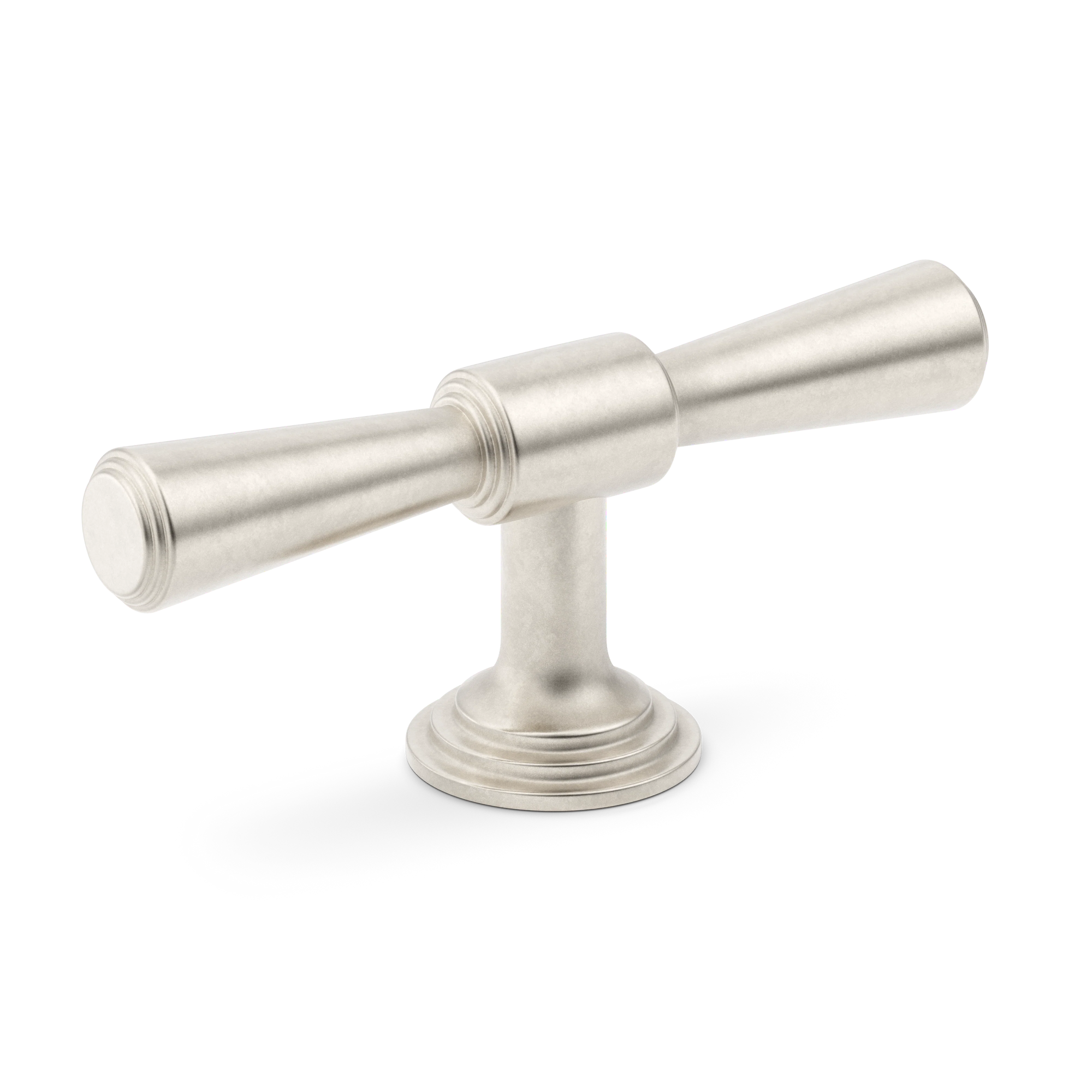 Armac Martin Lincoln T-bar Handle in 82mm / Barrelled Nickel Plate