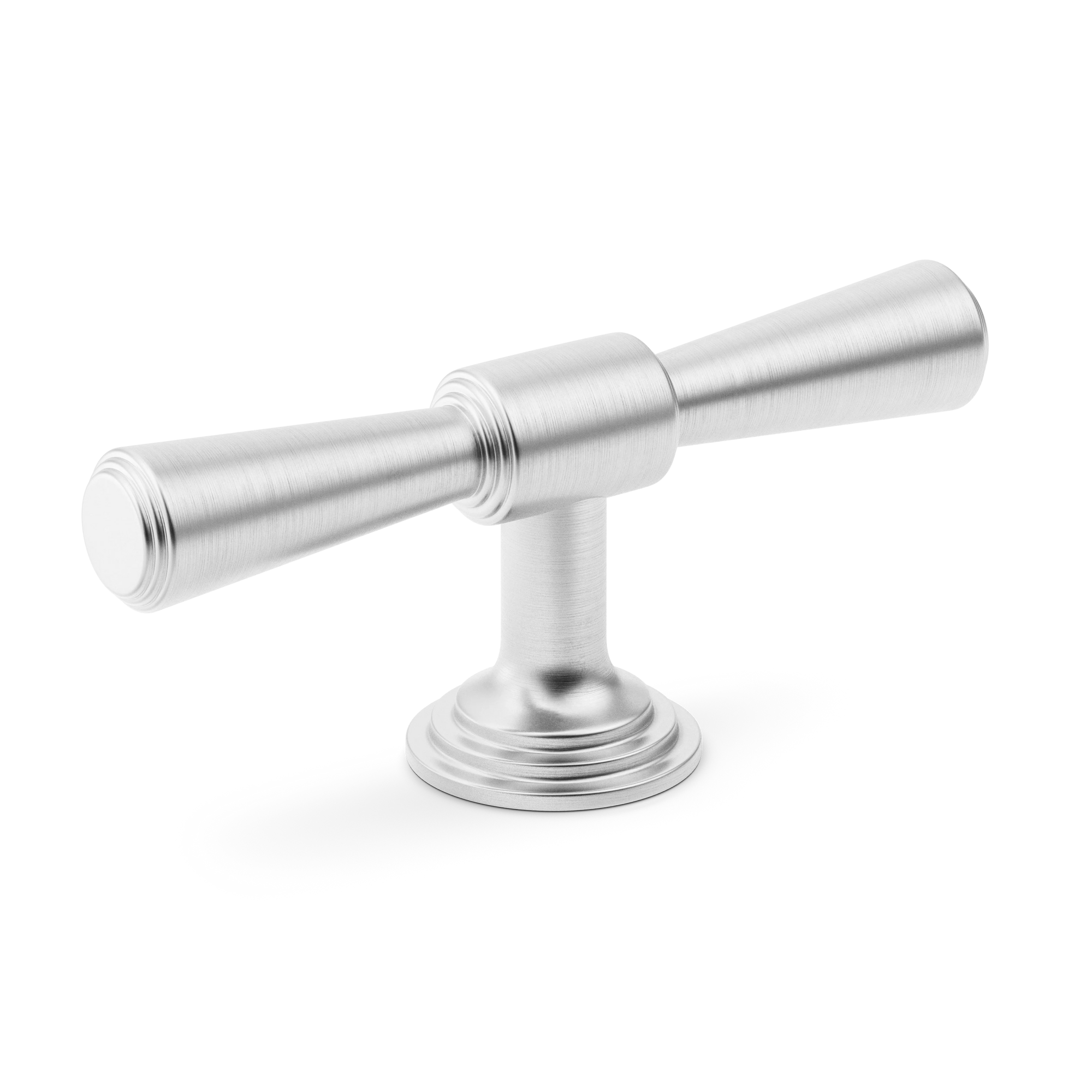 Armac Martin Lincoln T-bar Handle in 82mm / Satin Chrome Plate