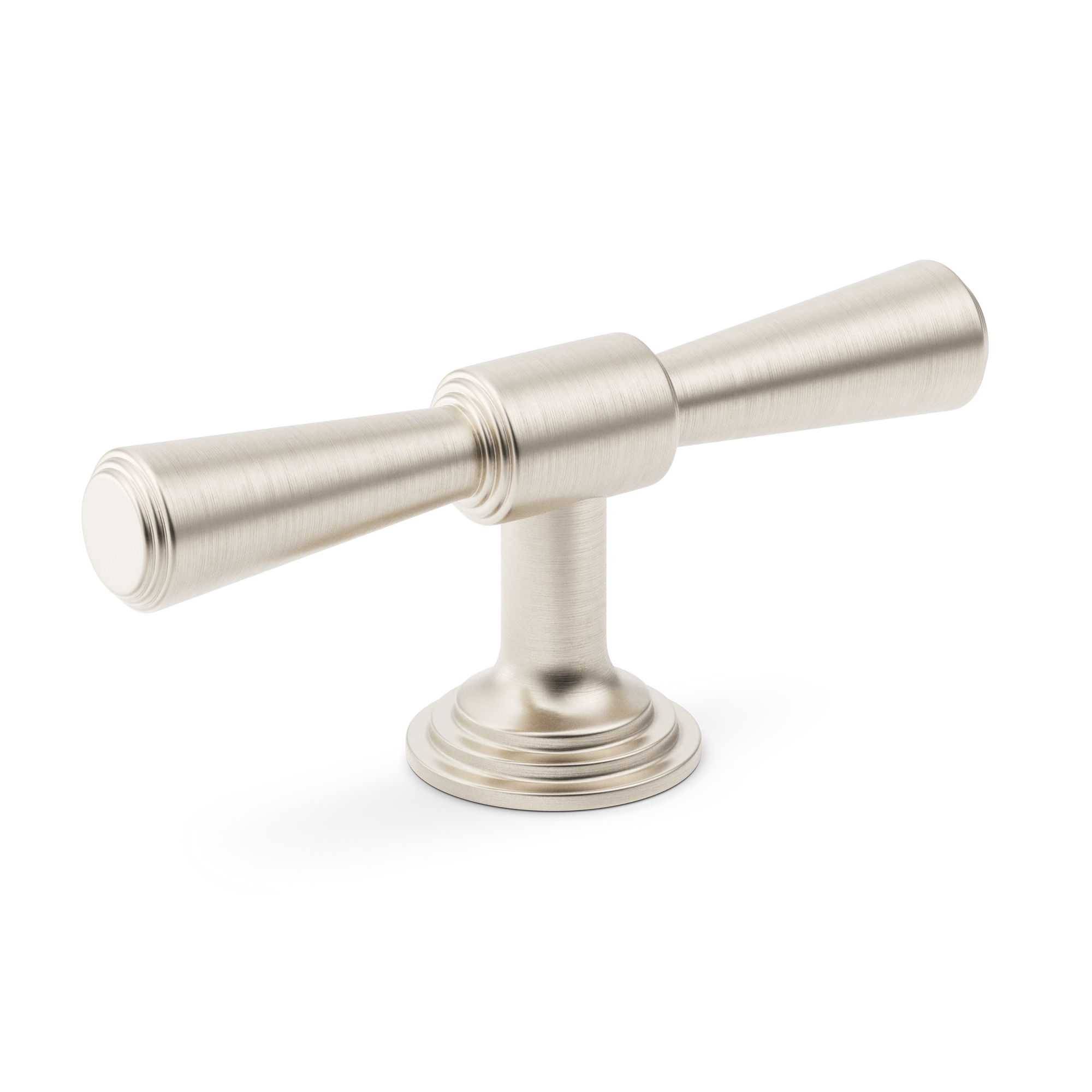 Armac Martin Lincoln T-bar Handle in 82mm / Satin Nickel Plate