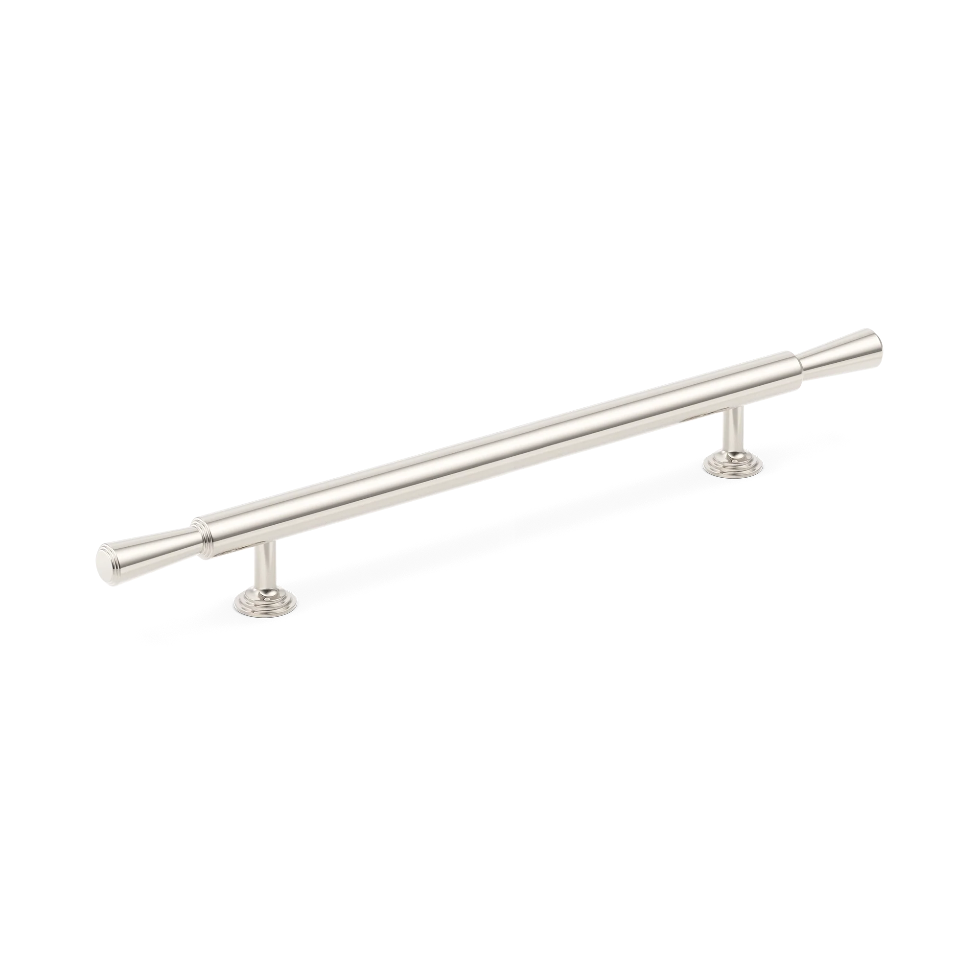Armac Martin Lincoln Cabinet Handle in 96mm / Polished Nickel Plate