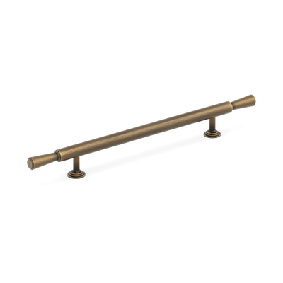 Armac Martin Lincoln Cabinet Handle in 96mm / Satin Antique Satin Lacquered