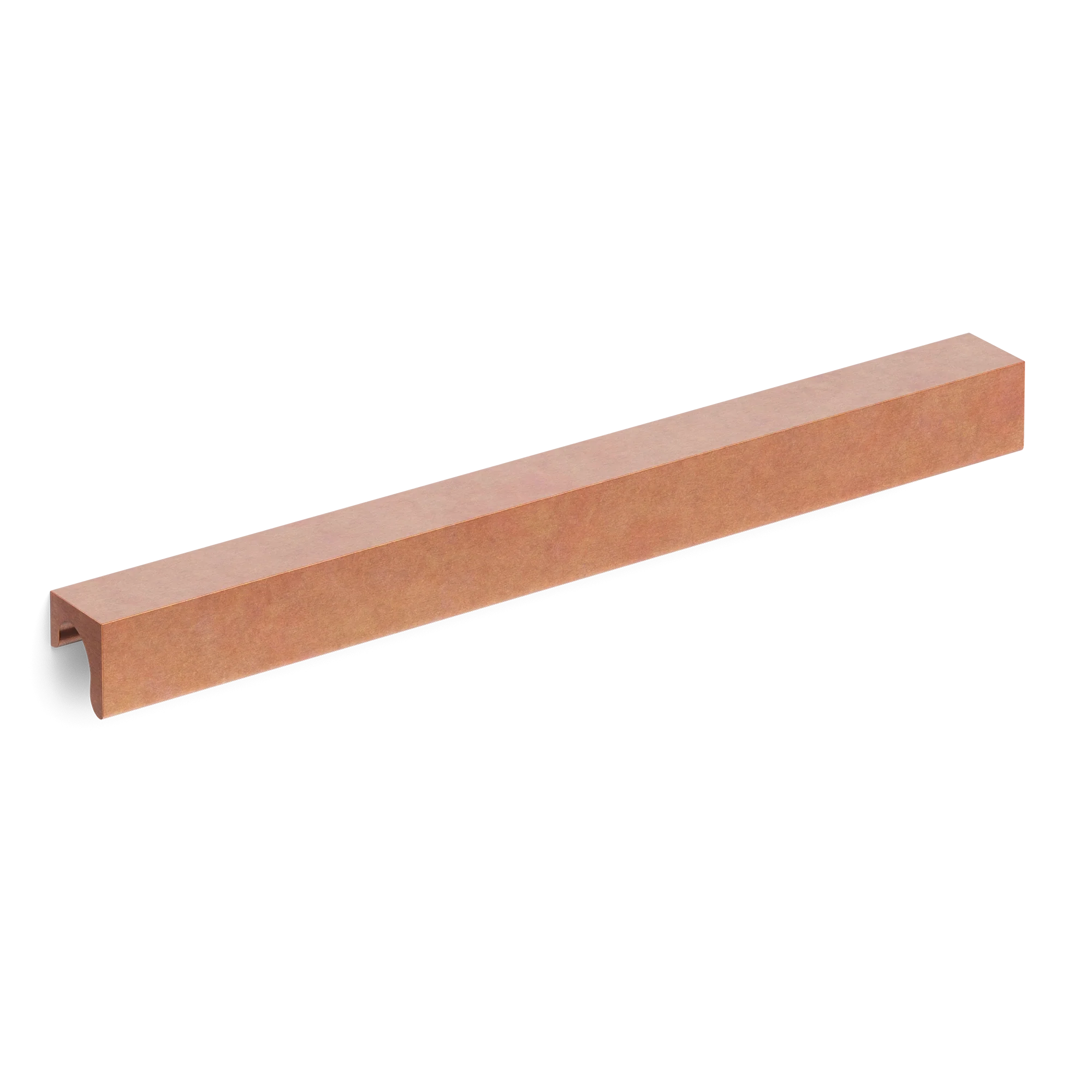 Armac Martin Longbridge Pull Handle in 76mm / Aged Copper