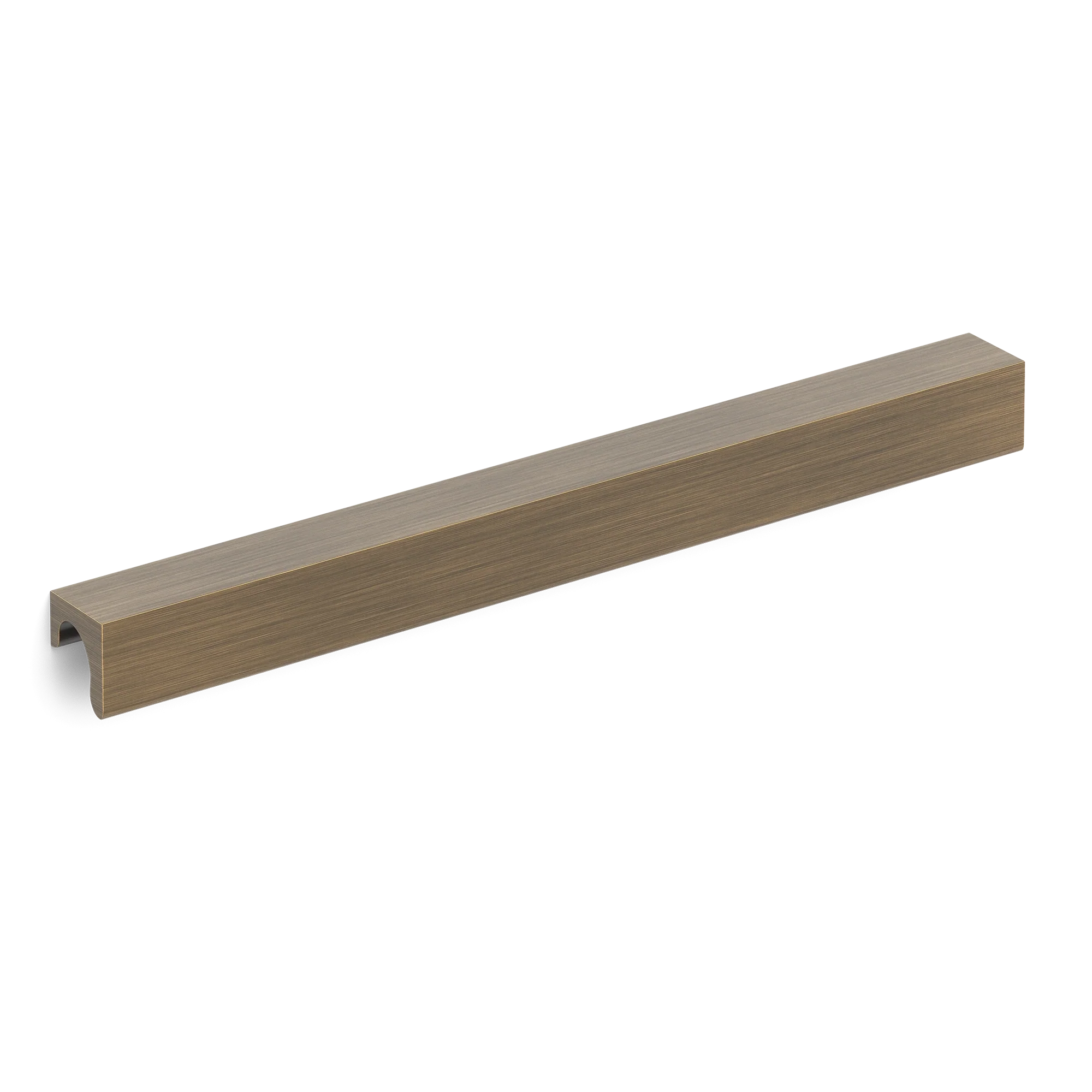 Armac Martin Longbridge Pull Handle in 76mm / Satin Antique Satin Lacquered